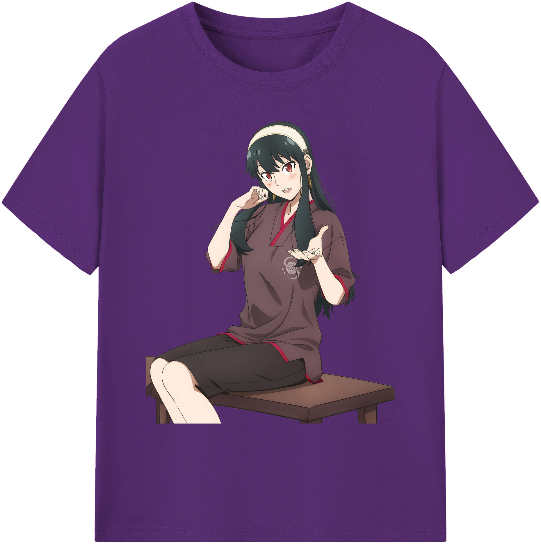 （画像用） SPY×FAMILY间谍家家酒 綿100％ メンズ半袖Tシャツ｜肌触りやわらか＆通気性