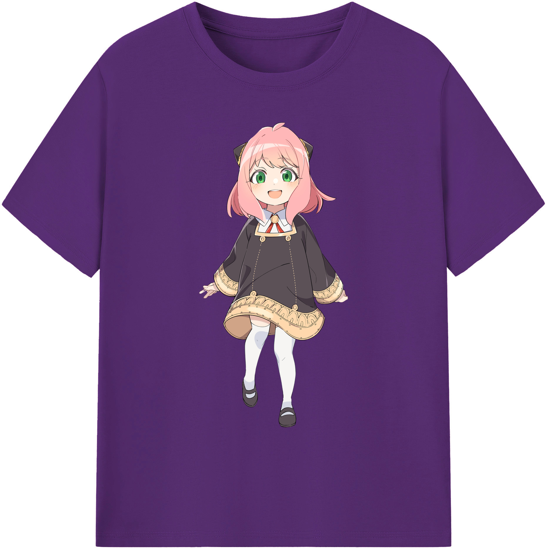 （画像用） SPY×FAMILY间谍家家酒 綿100％ メンズ半袖Tシャツ｜肌触りやわらか＆通気性