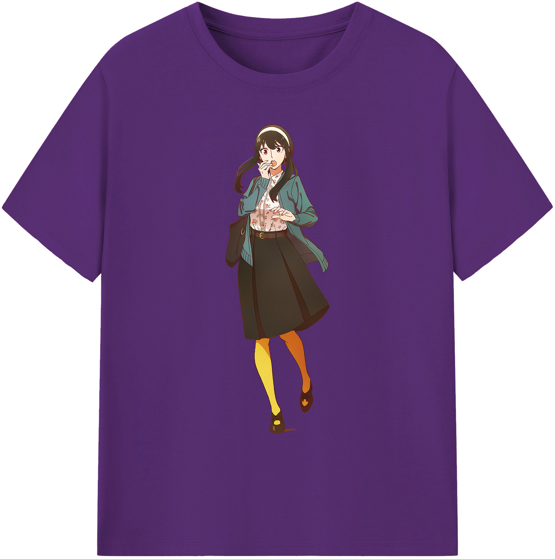 （画像用） SPY×FAMILY间谍家家酒 綿100％ メンズ半袖Tシャツ｜肌触りやわらか＆通気性