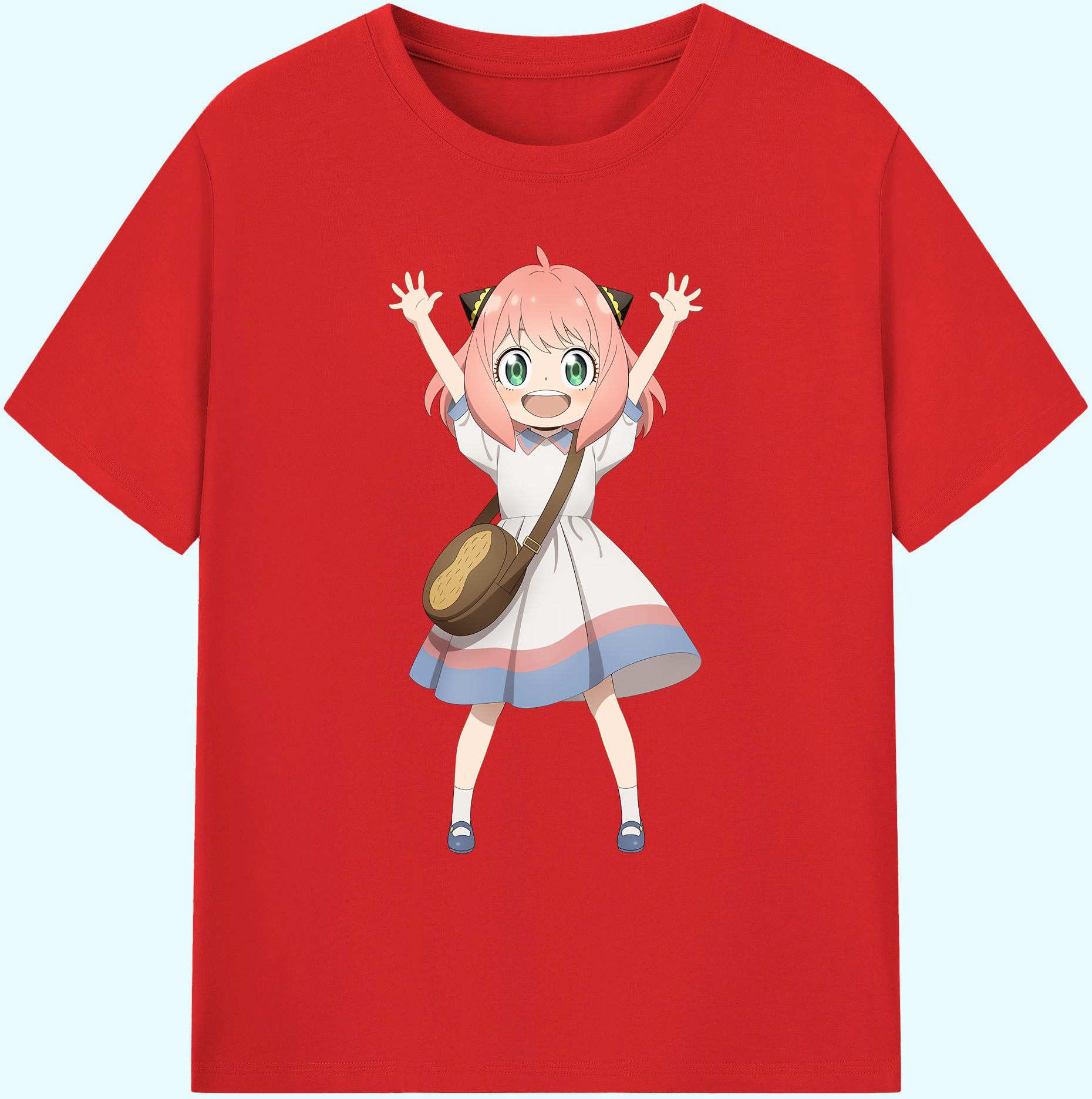 （画像用） SPY×FAMILY间谍家家酒 綿100％ メンズ半袖Tシャツ｜肌触りやわらか＆通気性
