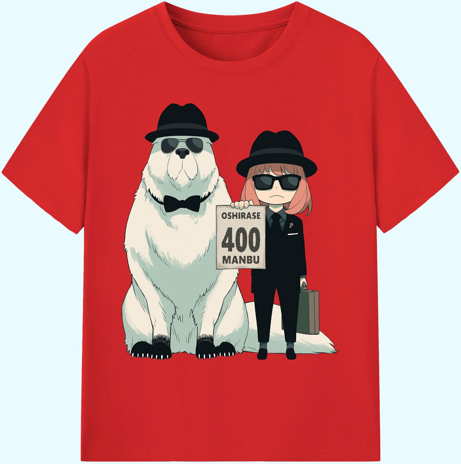 （画像用） SPY×FAMILY间谍家家酒 綿100％ メンズ半袖Tシャツ｜肌触りやわらか＆通気性