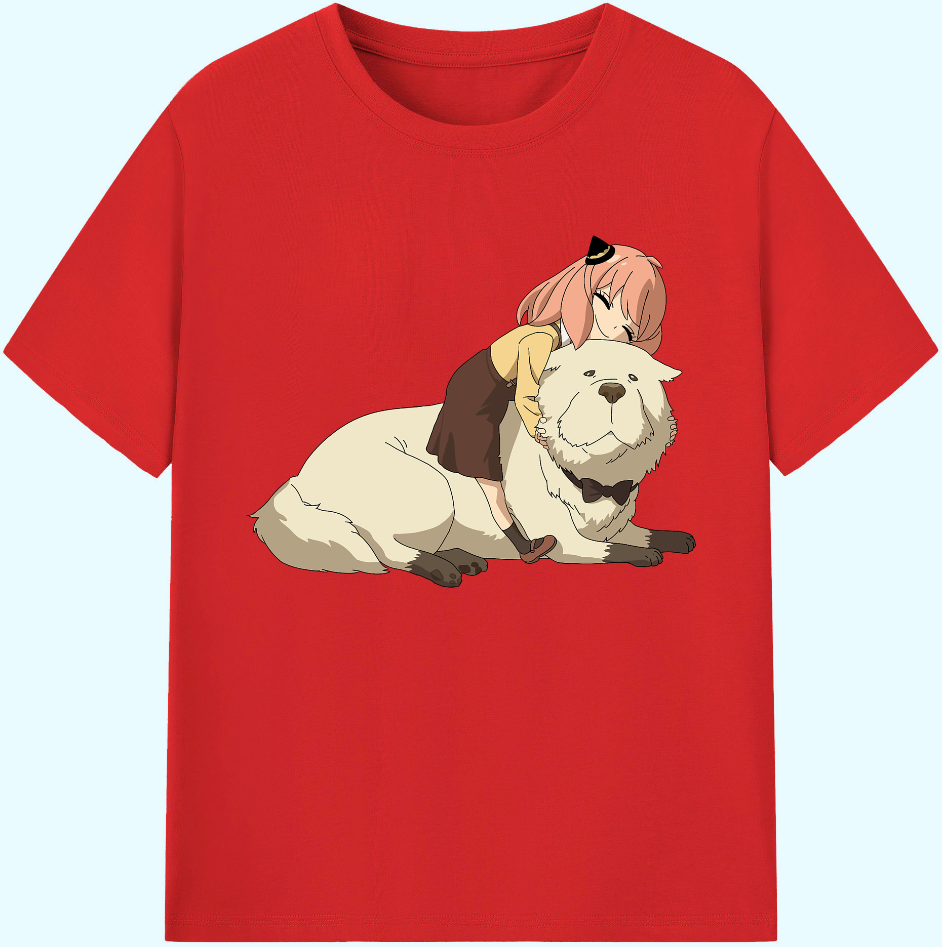 （画像用） SPY×FAMILY间谍家家酒 綿100％ メンズ半袖Tシャツ｜肌触りやわらか＆通気性