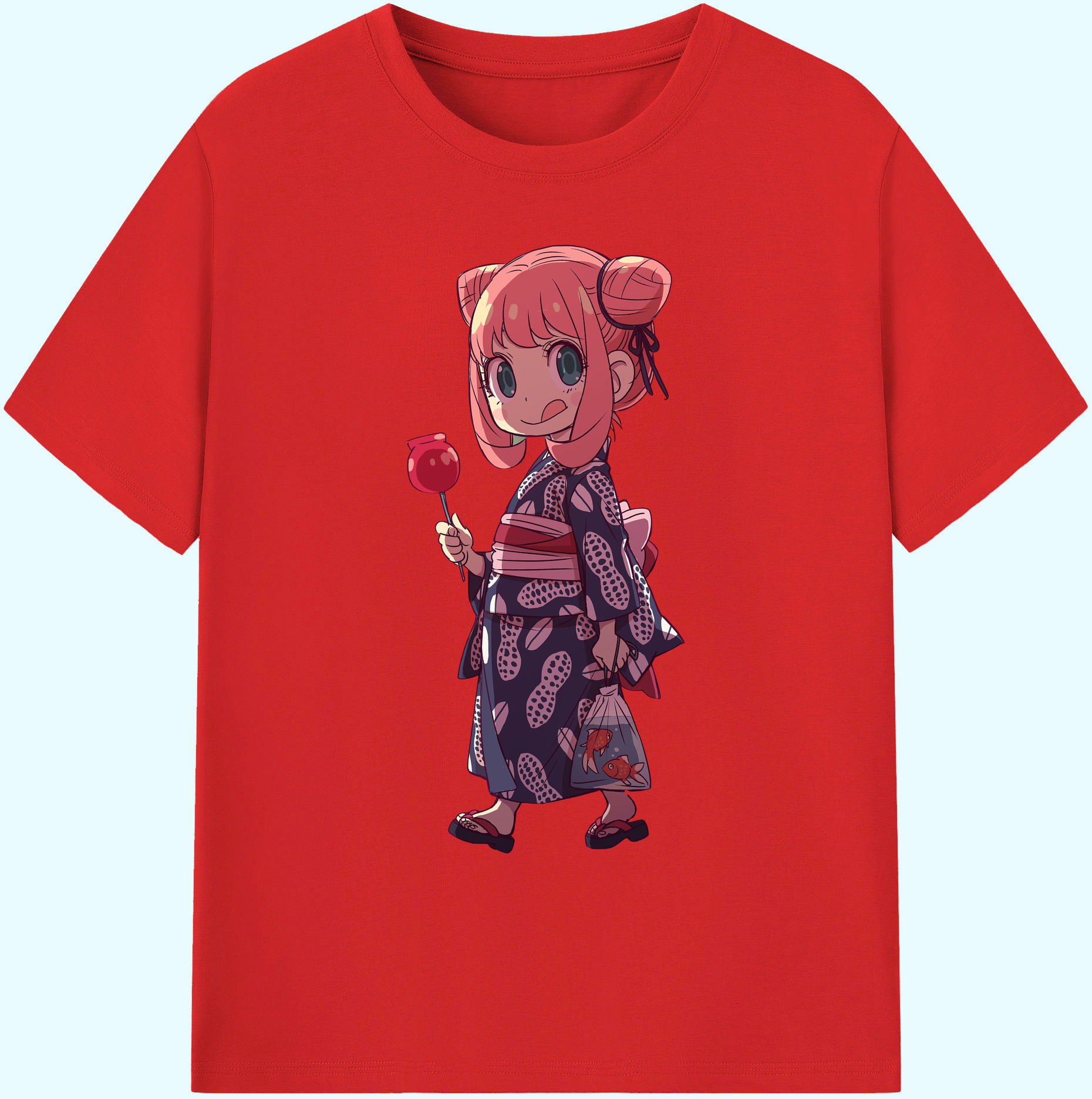 （画像用） SPY×FAMILY间谍家家酒 綿100％ メンズ半袖Tシャツ｜肌触りやわらか＆通気性