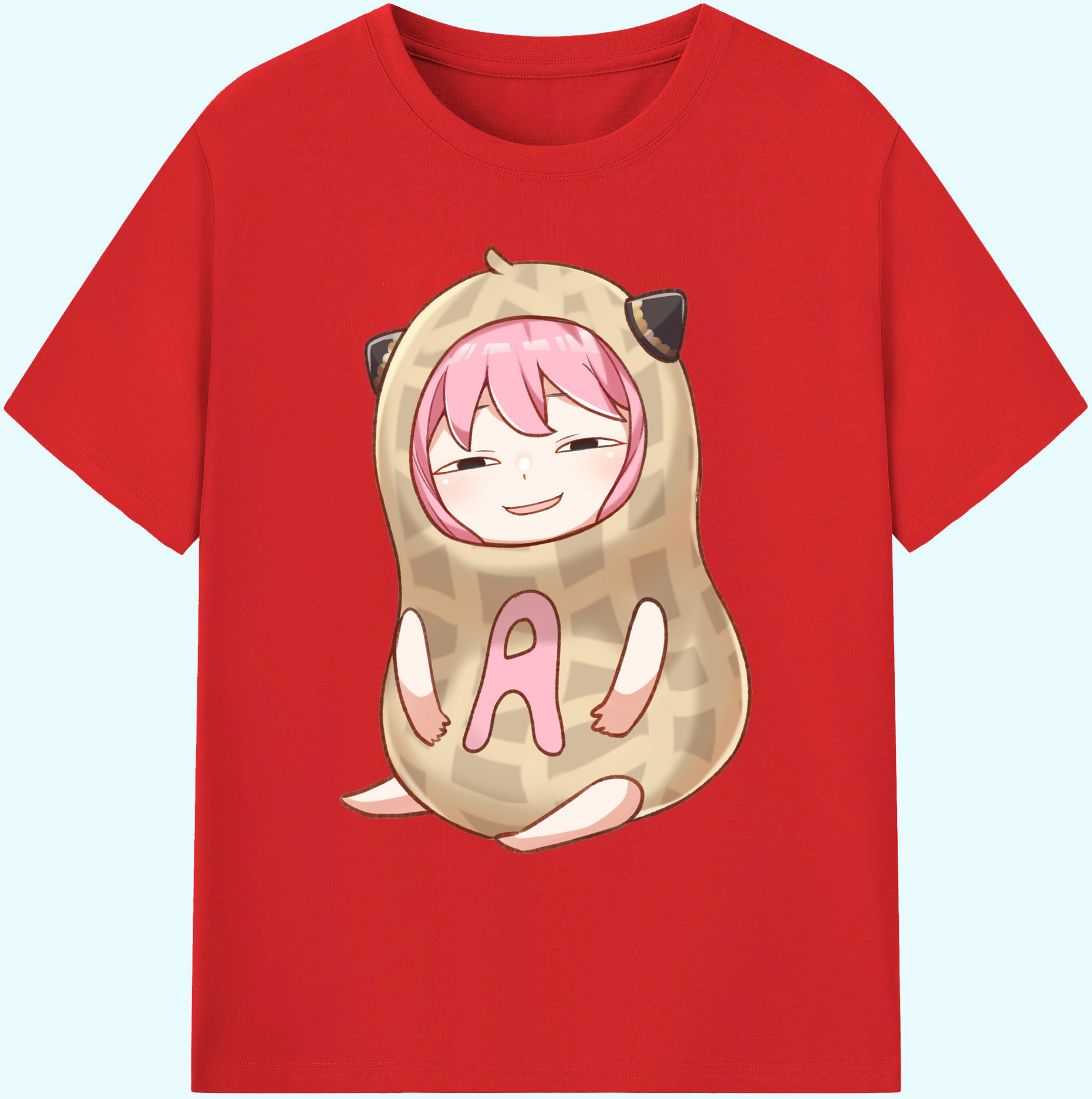 （画像用） SPY×FAMILY间谍家家酒 綿100％ メンズ半袖Tシャツ｜肌触りやわらか＆通気性