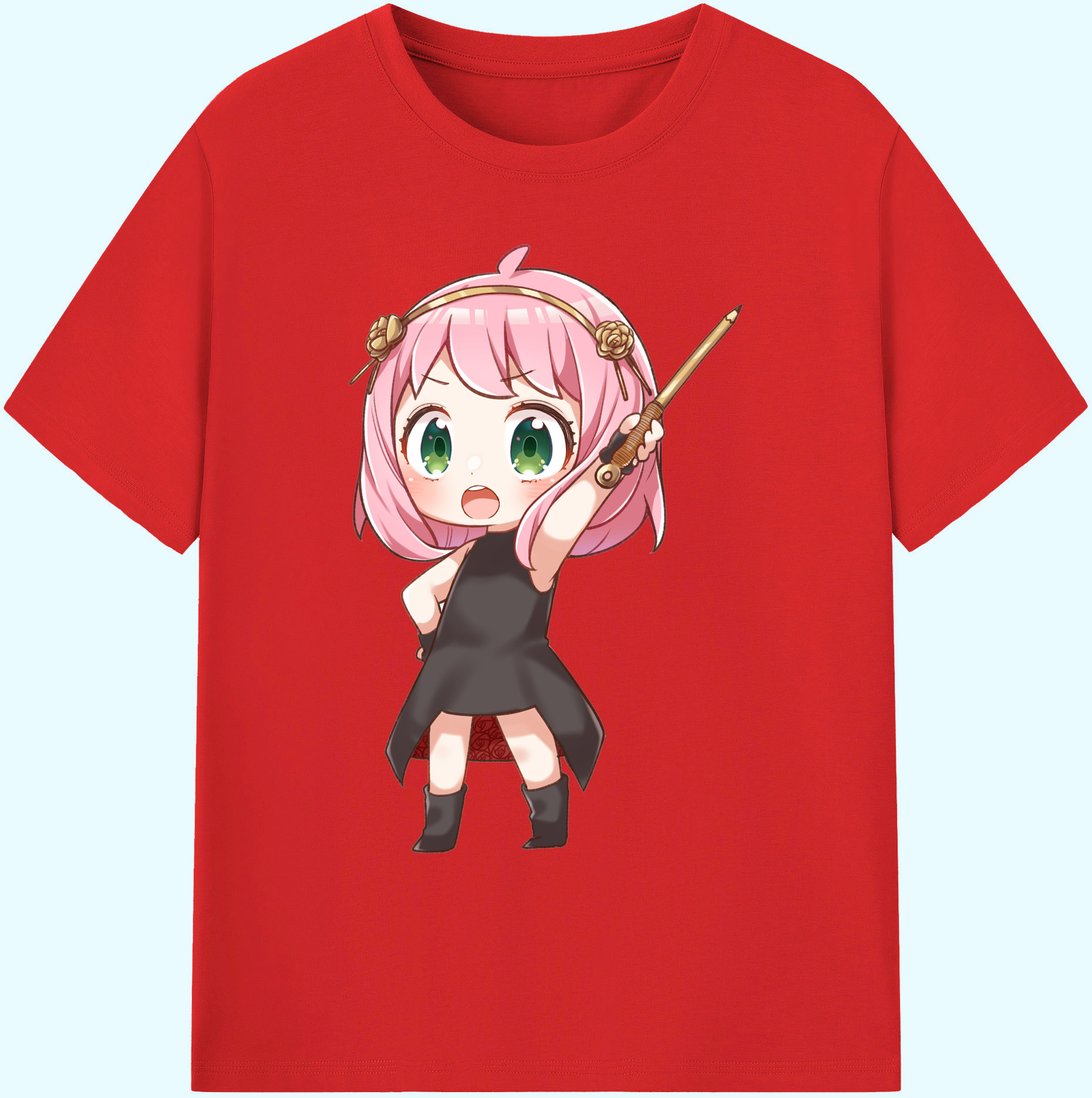 （画像用） SPY×FAMILY间谍家家酒 綿100％ メンズ半袖Tシャツ｜肌触りやわらか＆通気性