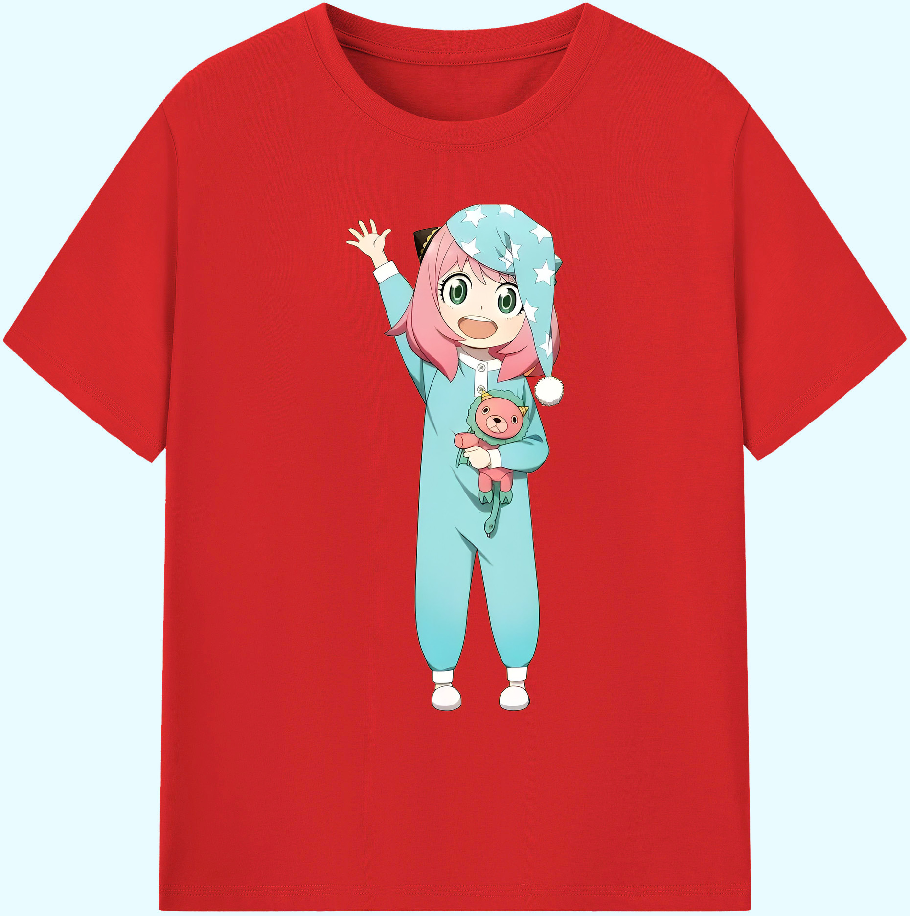 （画像用） SPY×FAMILY间谍家家酒 綿100％ メンズ半袖Tシャツ｜肌触りやわらか＆通気性