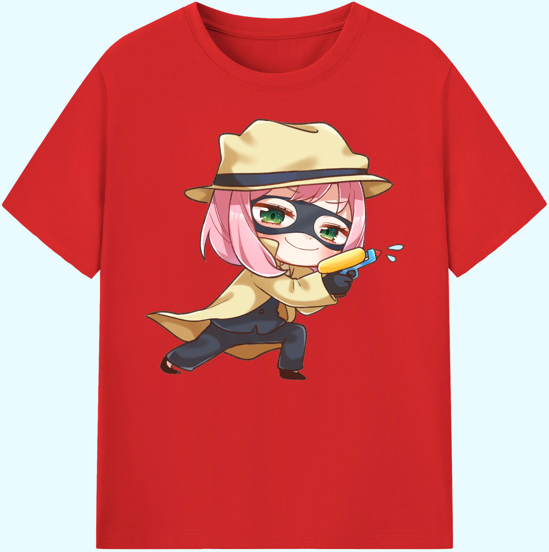 （画像用） SPY×FAMILY间谍家家酒 綿100％ メンズ半袖Tシャツ｜肌触りやわらか＆通気性