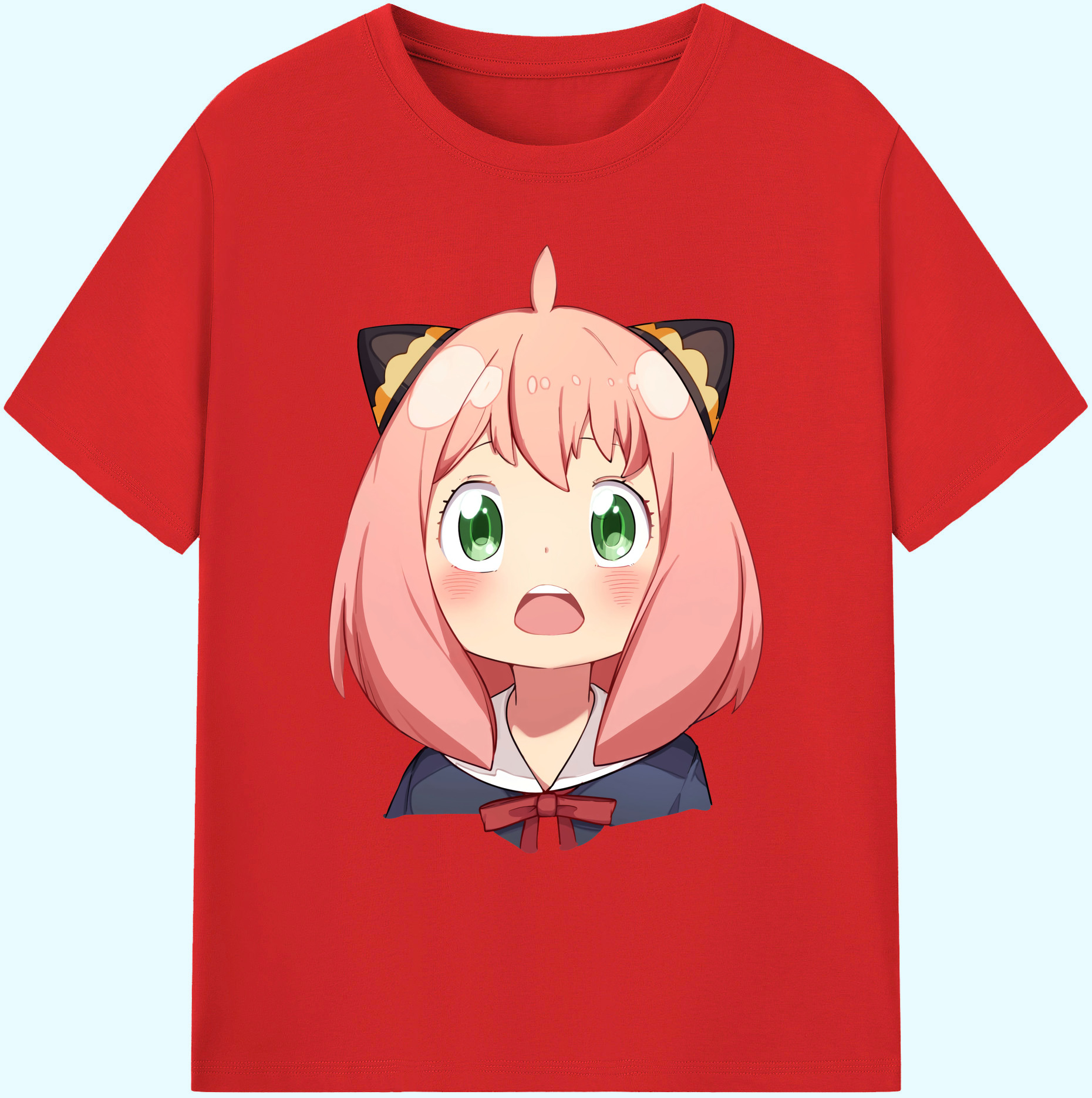 （画像用） SPY×FAMILY间谍家家酒 綿100％ メンズ半袖Tシャツ｜肌触りやわらか＆通気性