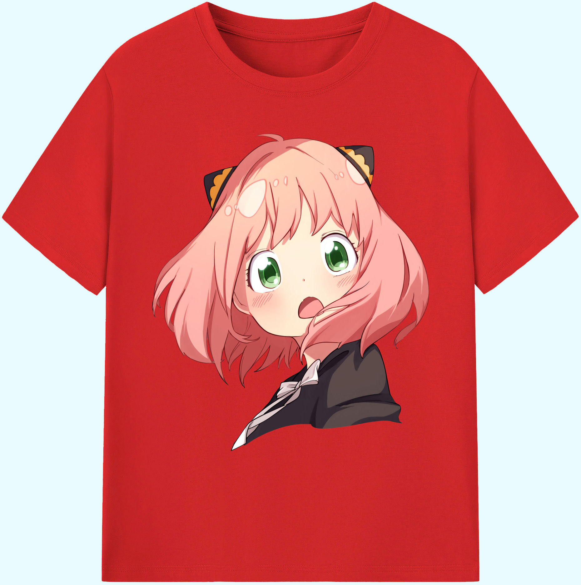 （画像用） SPY×FAMILY间谍家家酒 綿100％ メンズ半袖Tシャツ｜肌触りやわらか＆通気性