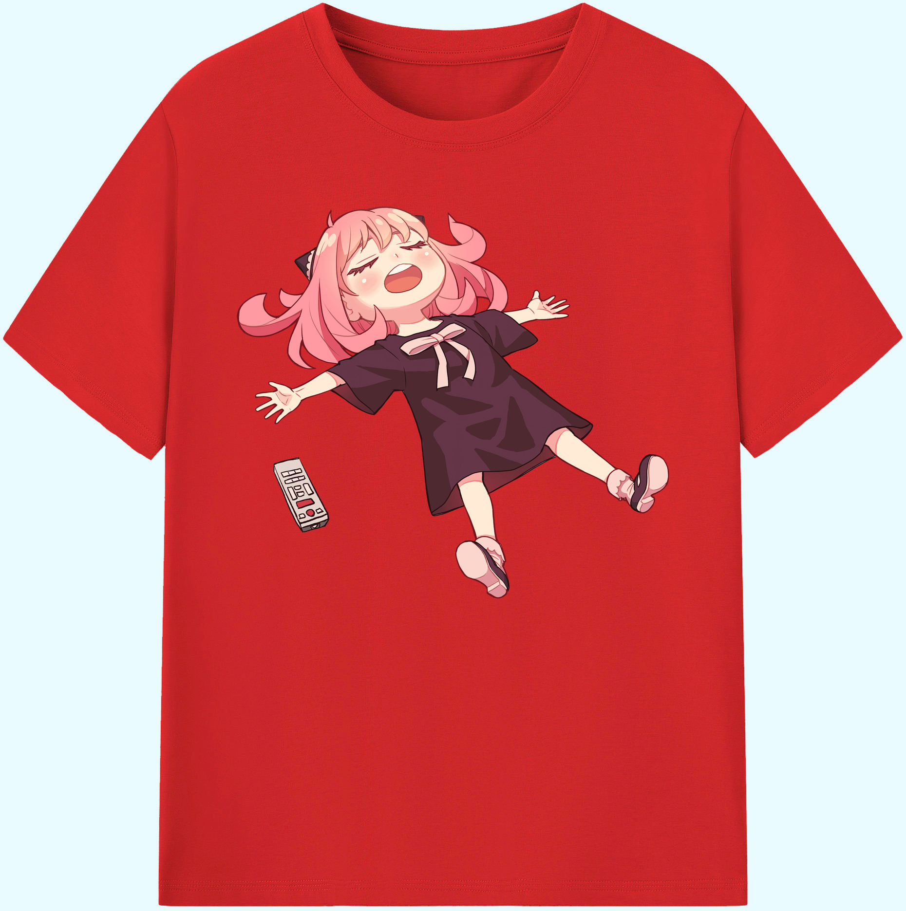 （画像用） SPY×FAMILY间谍家家酒 綿100％ メンズ半袖Tシャツ｜肌触りやわらか＆通気性
