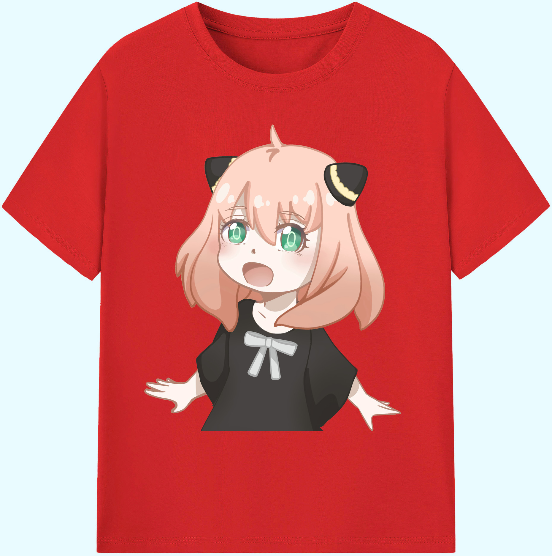 （画像用） SPY×FAMILY间谍家家酒 綿100％ メンズ半袖Tシャツ｜肌触りやわらか＆通気性
