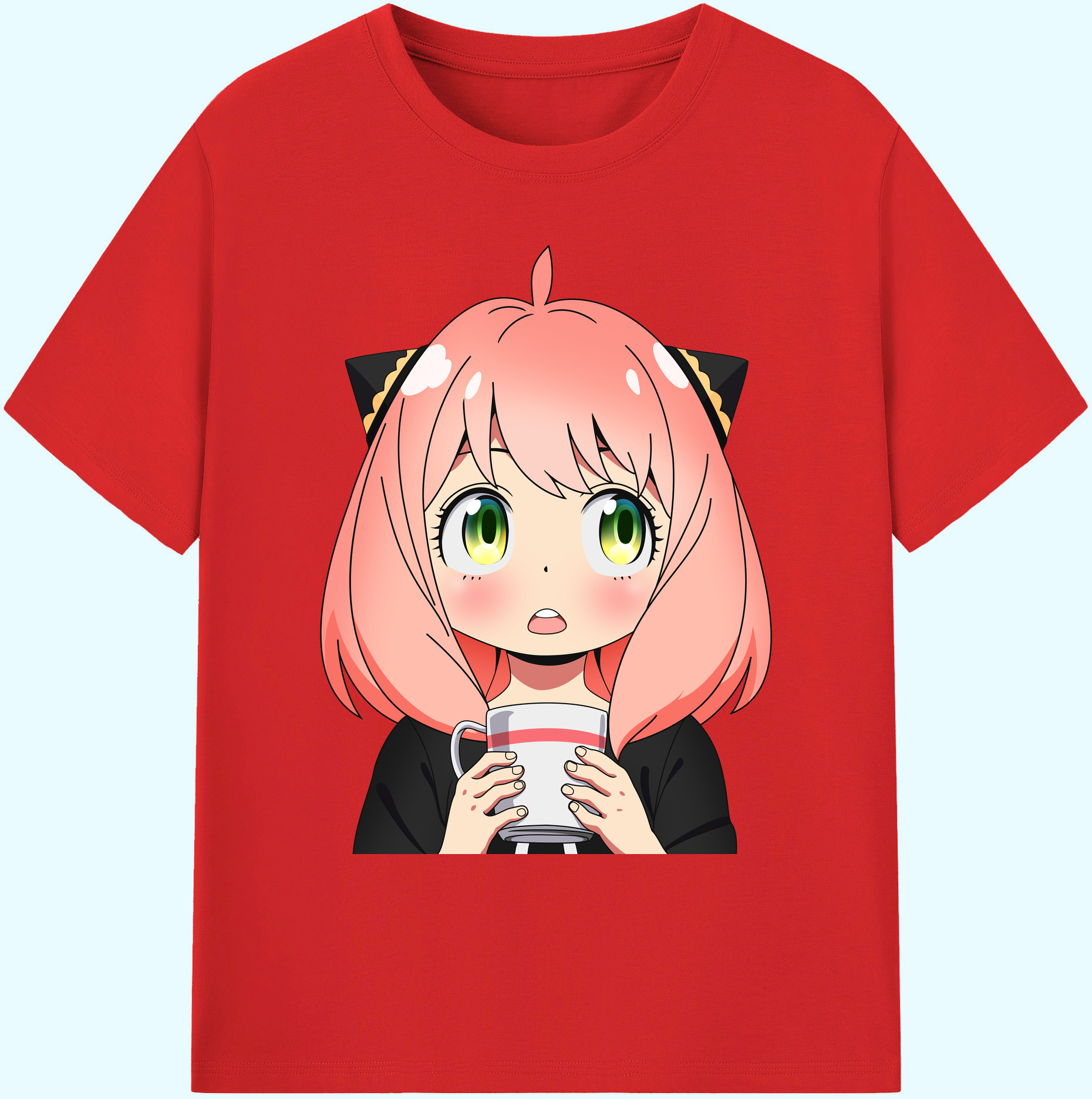 （画像用） SPY×FAMILY间谍家家酒 綿100％ メンズ半袖Tシャツ｜肌触りやわらか＆通気性