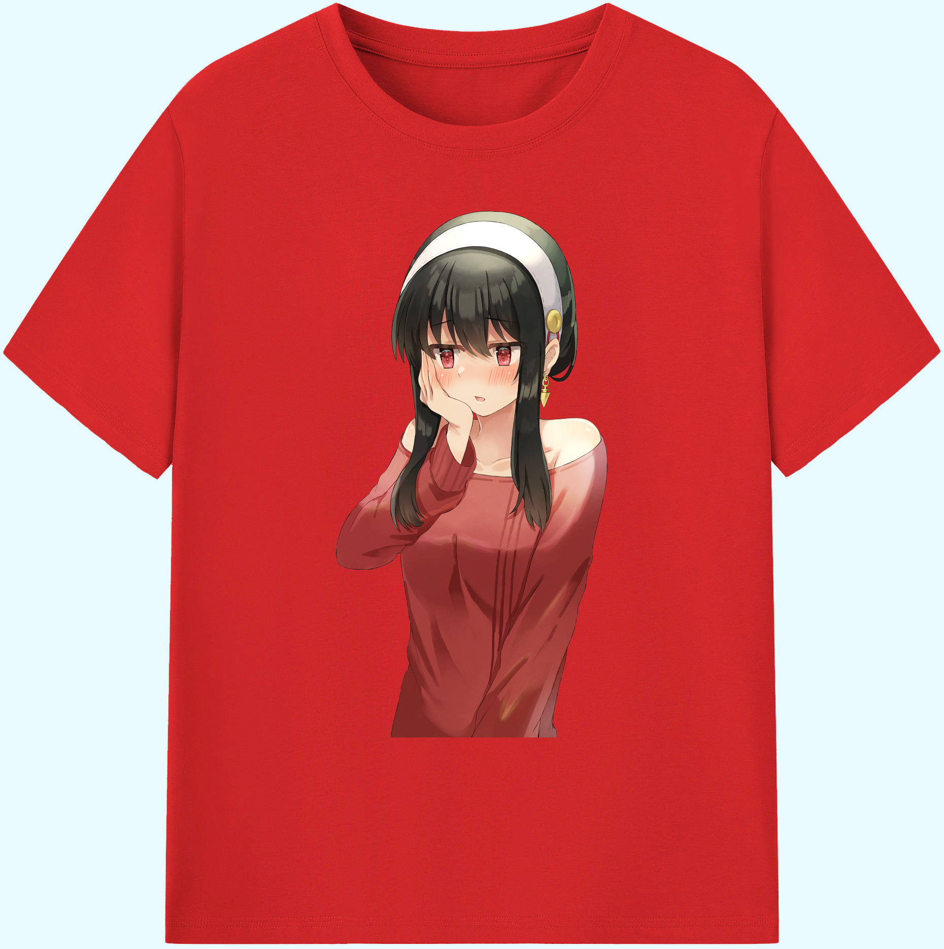 （画像用） SPY×FAMILY间谍家家酒 綿100％ メンズ半袖Tシャツ｜肌触りやわらか＆通気性