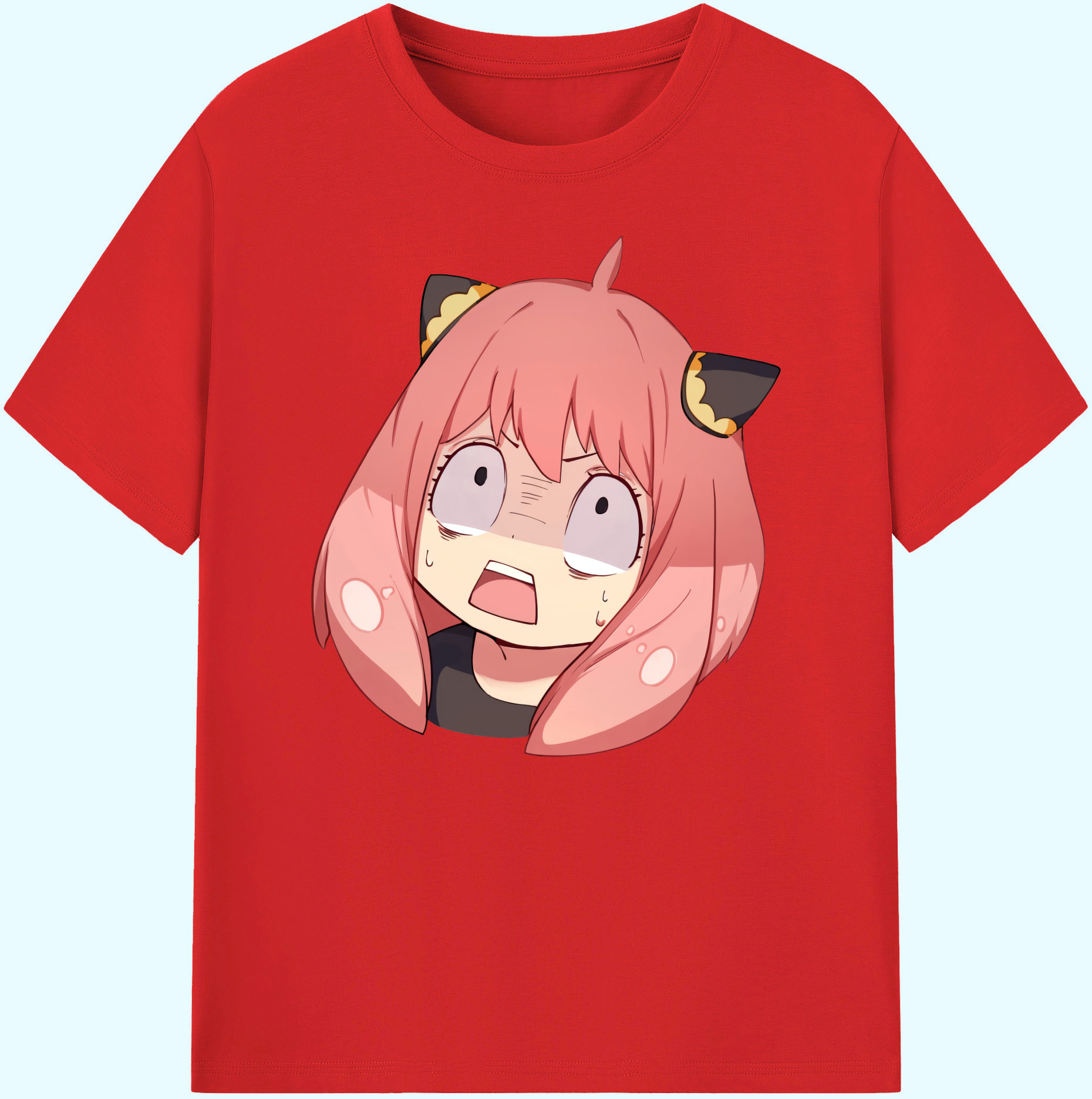 （画像用） SPY×FAMILY间谍家家酒 綿100％ メンズ半袖Tシャツ｜肌触りやわらか＆通気性