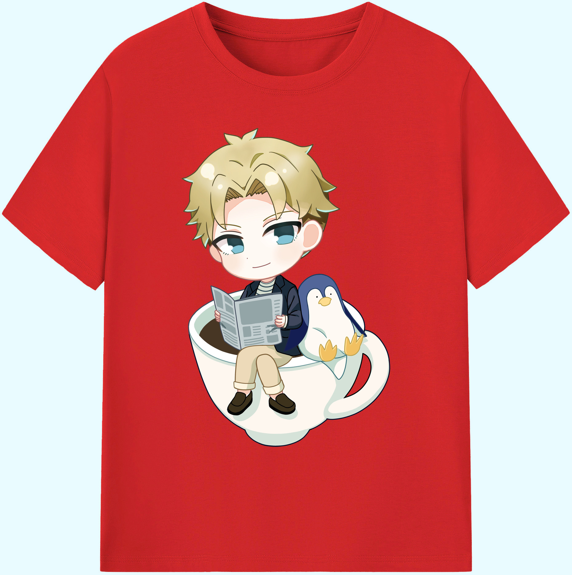 （画像用） SPY×FAMILY间谍家家酒 綿100％ メンズ半袖Tシャツ｜肌触りやわらか＆通気性