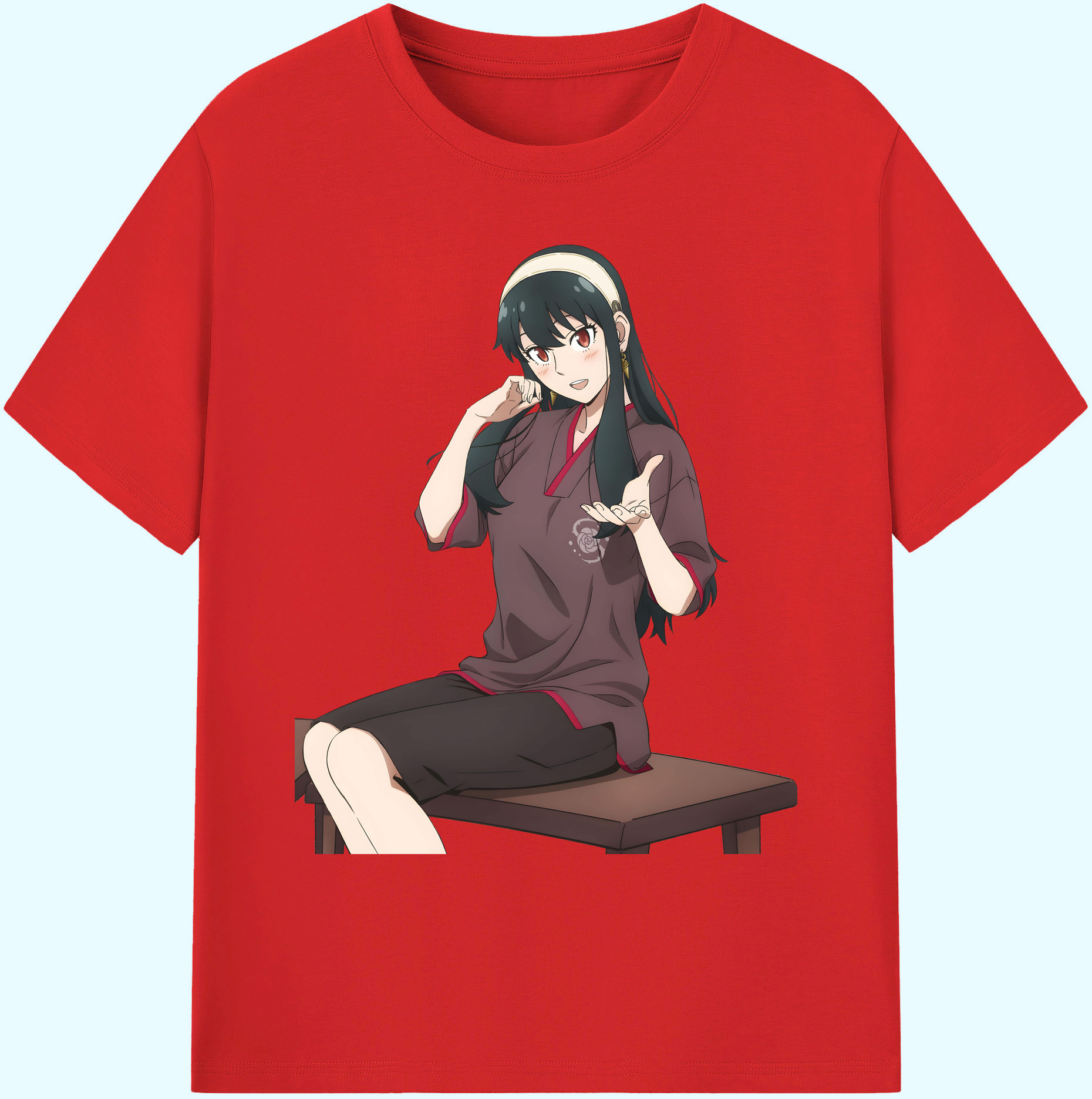（画像用） SPY×FAMILY间谍家家酒 綿100％ メンズ半袖Tシャツ｜肌触りやわらか＆通気性