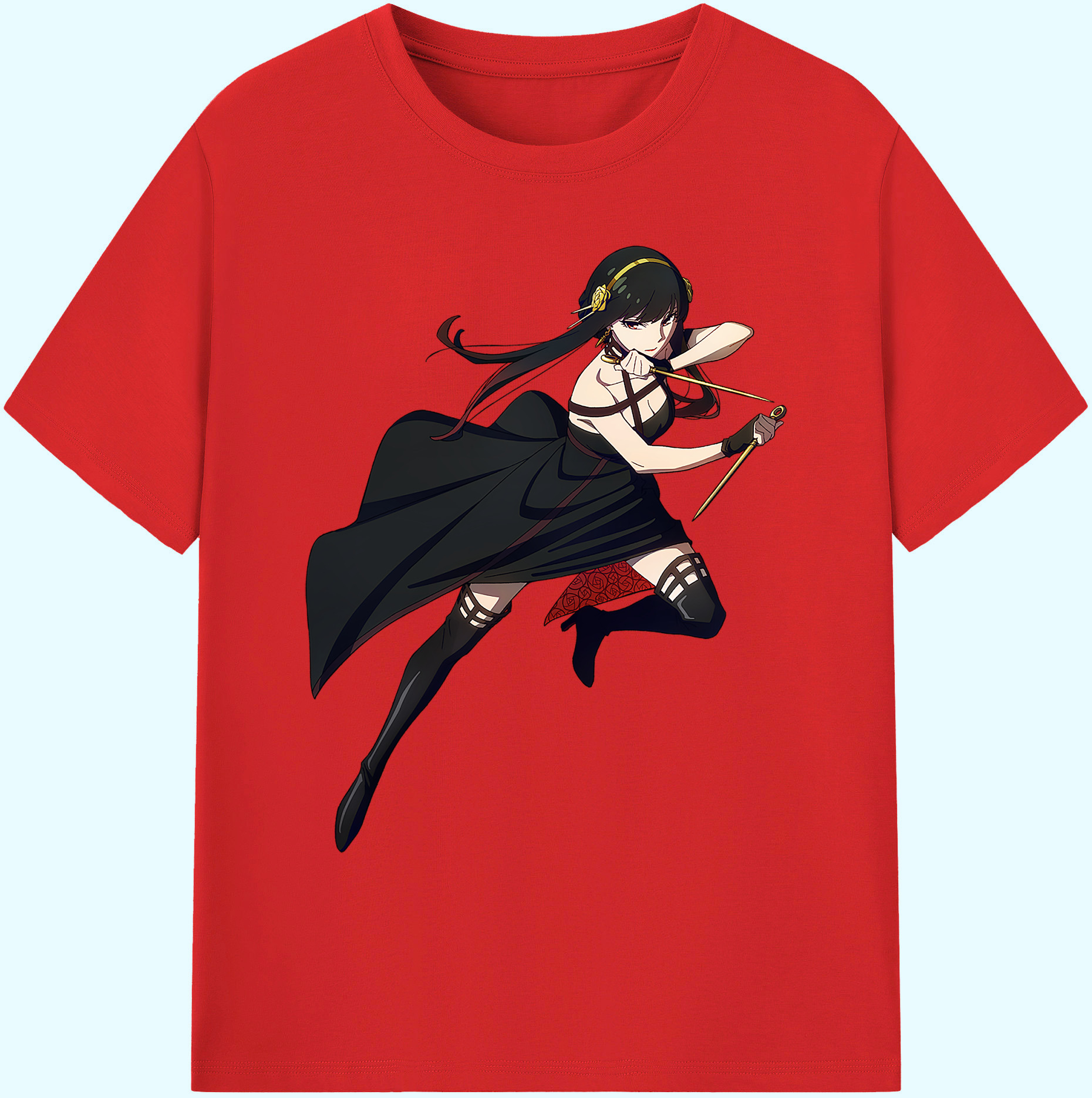 （画像用） SPY×FAMILY间谍家家酒 綿100％ メンズ半袖Tシャツ｜肌触りやわらか＆通気性