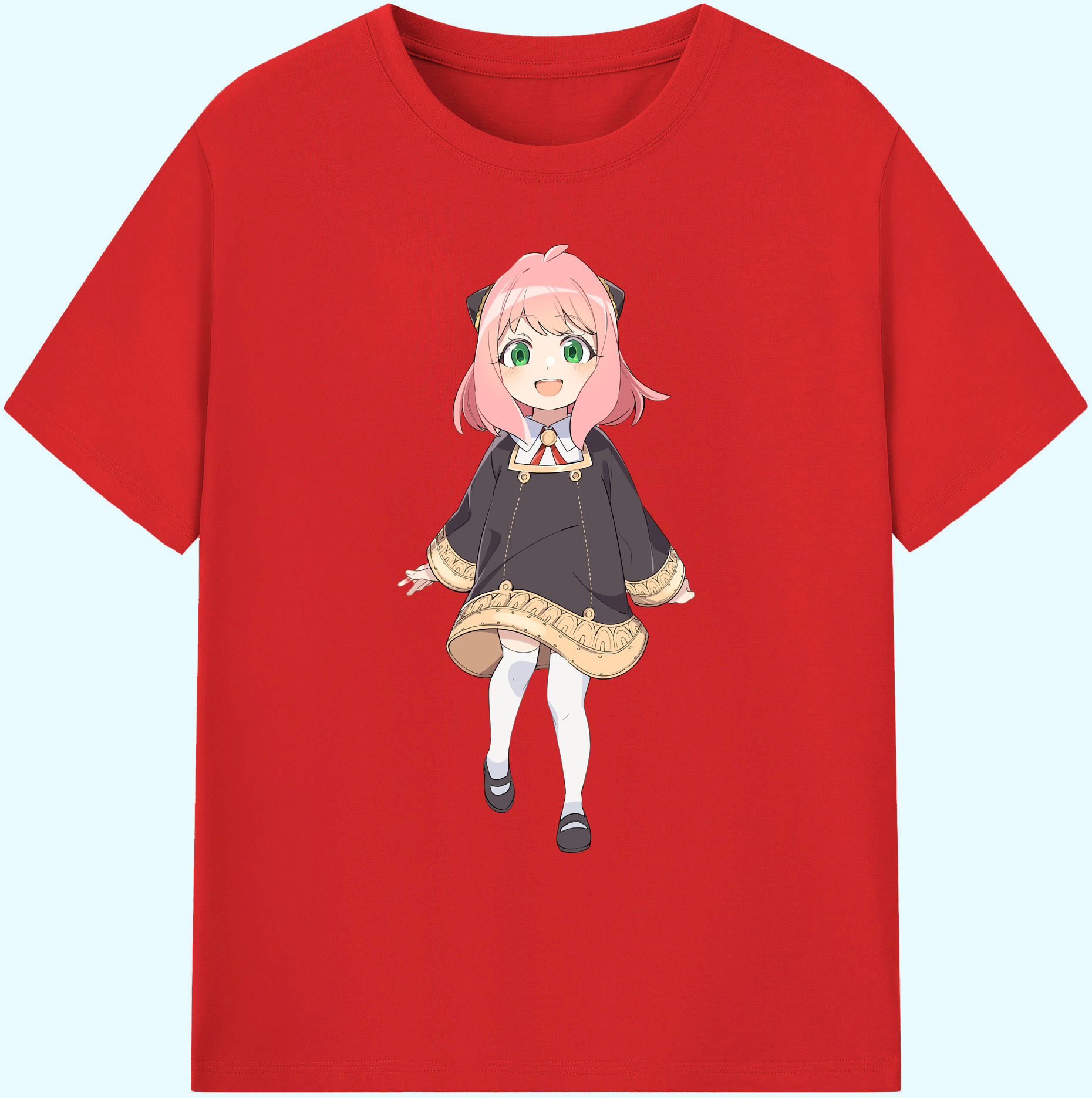 （画像用） SPY×FAMILY间谍家家酒 綿100％ メンズ半袖Tシャツ｜肌触りやわらか＆通気性