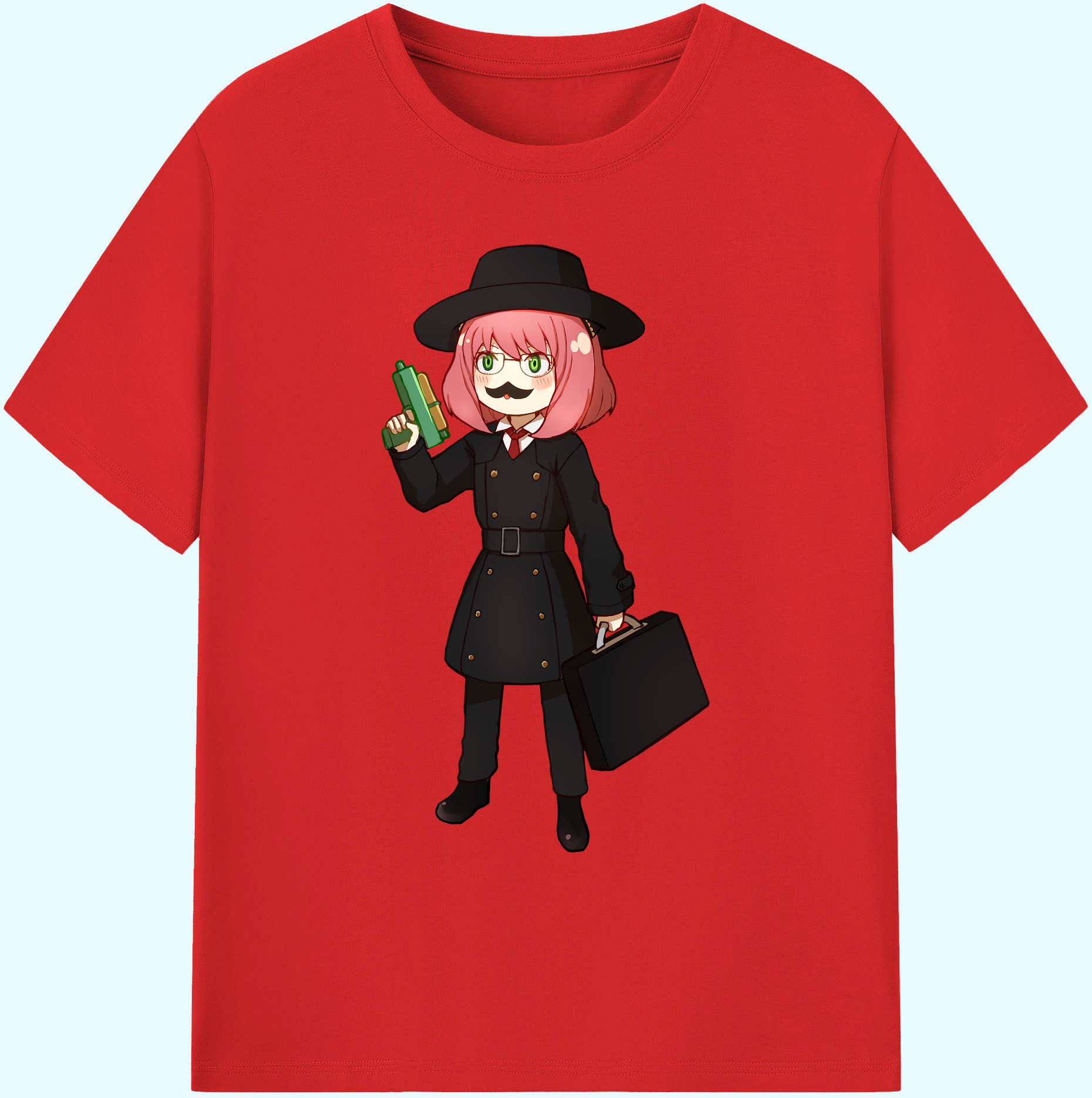 （画像用） SPY×FAMILY间谍家家酒 綿100％ メンズ半袖Tシャツ｜肌触りやわらか＆通気性