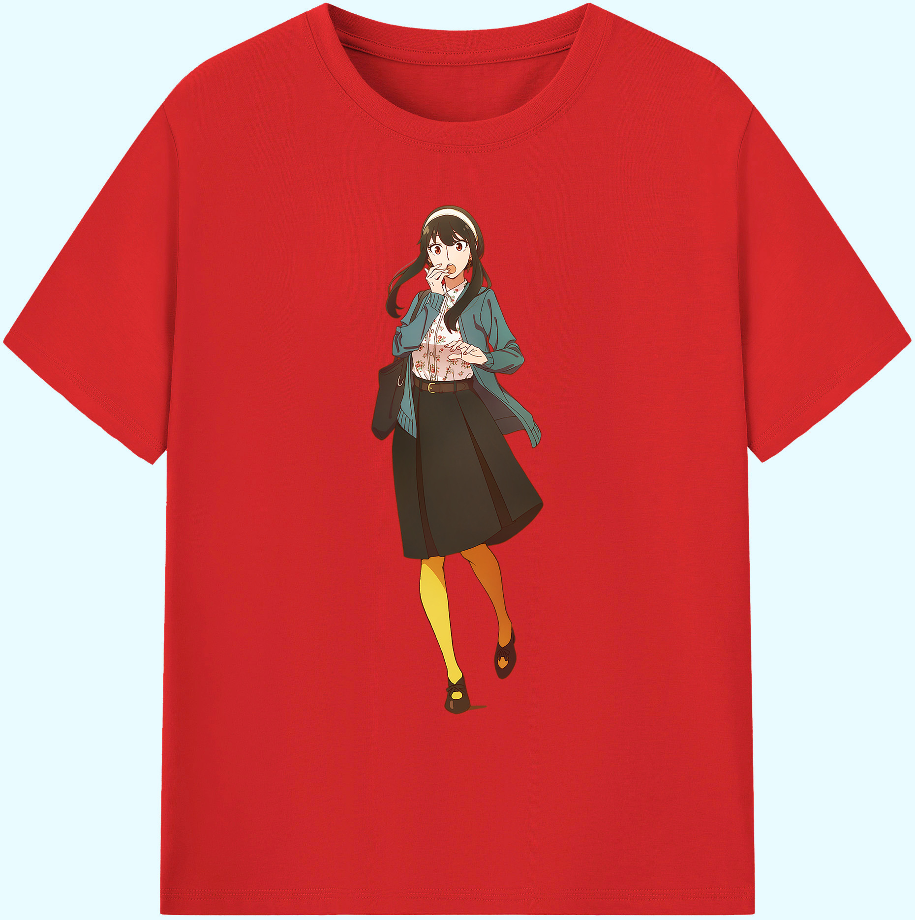 （画像用） SPY×FAMILY间谍家家酒 綿100％ メンズ半袖Tシャツ｜肌触りやわらか＆通気性