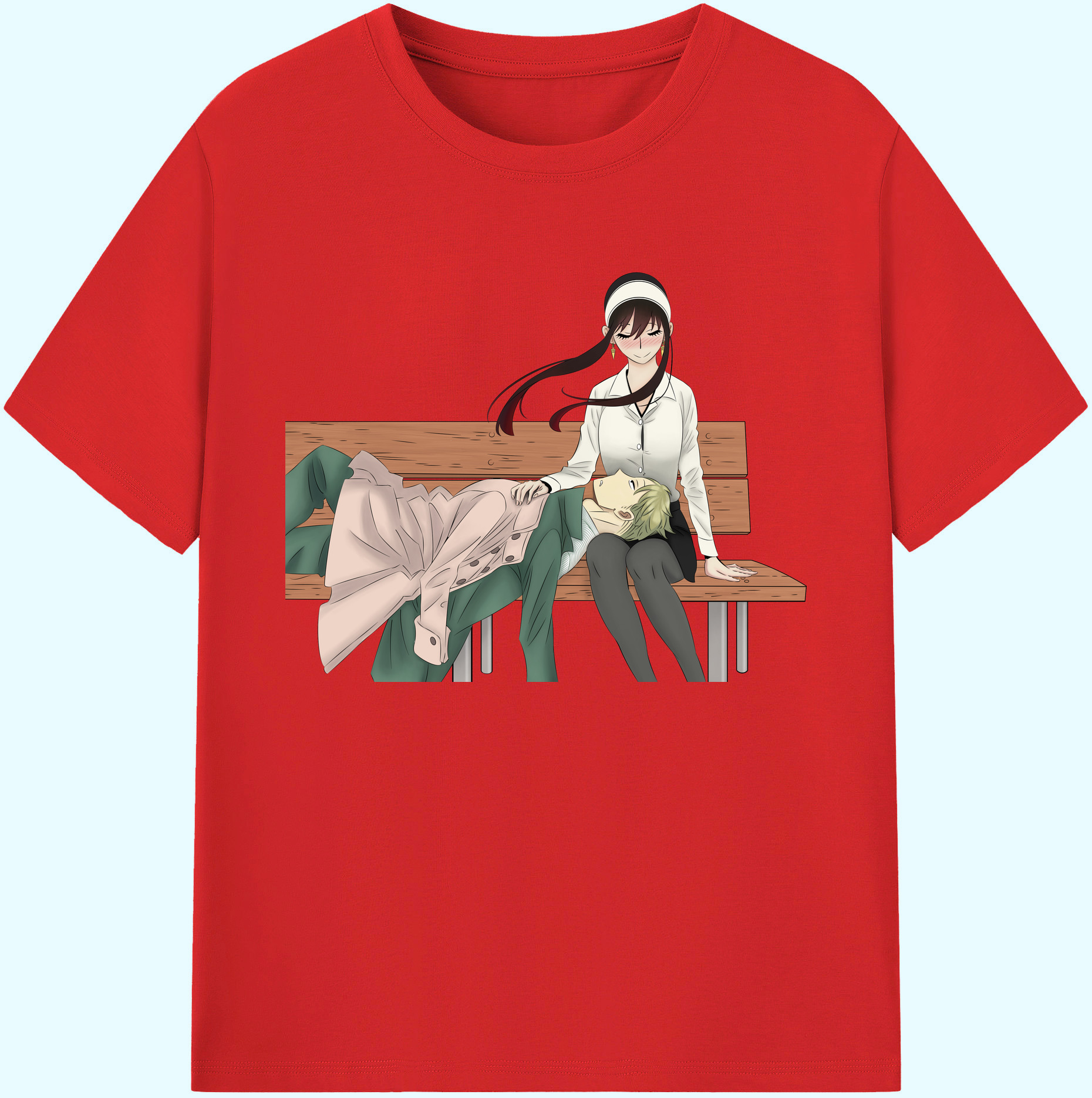 （画像用） SPY×FAMILY间谍家家酒 綿100％ メンズ半袖Tシャツ｜肌触りやわらか＆通気性
