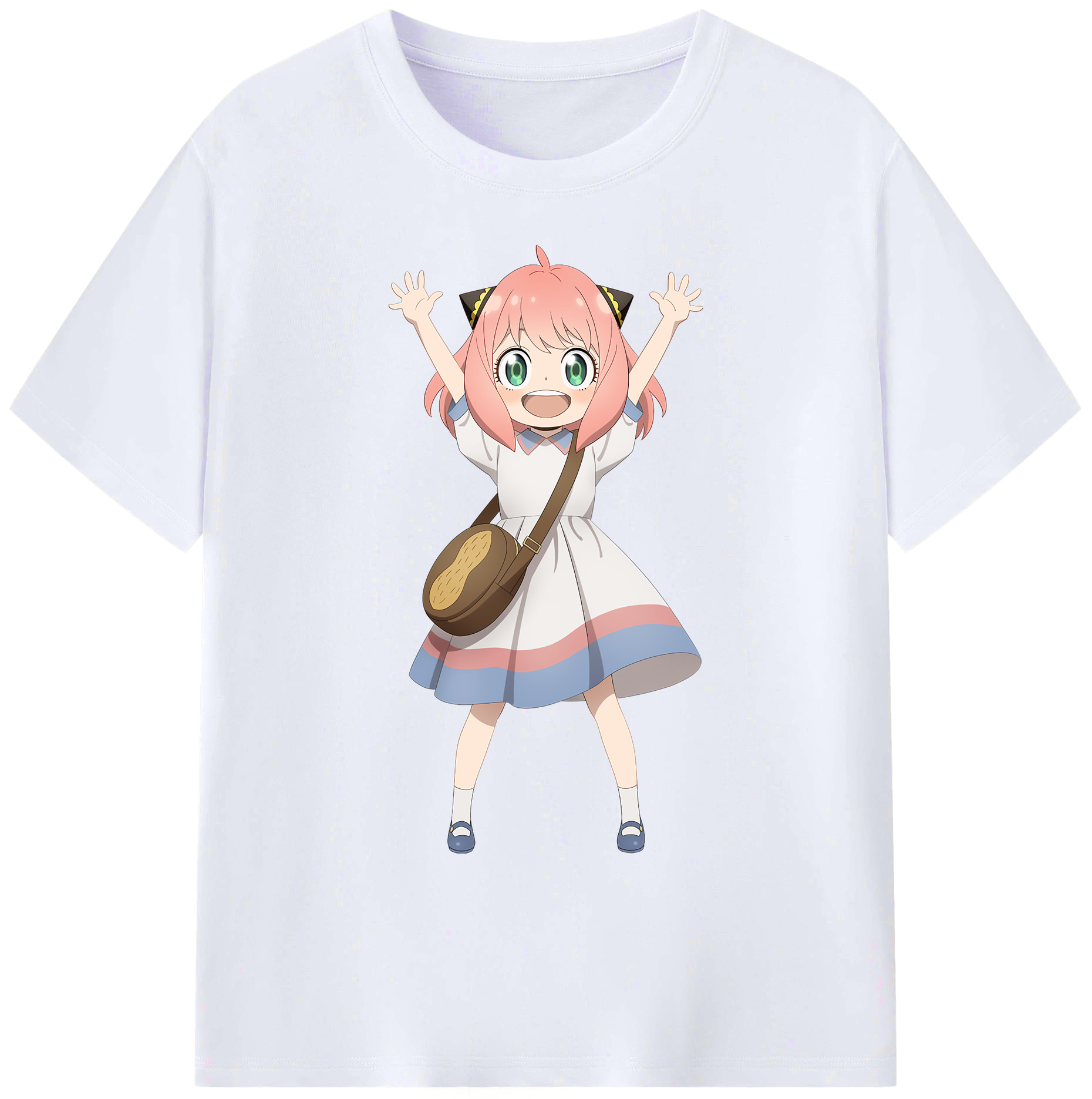 （画像用） SPY×FAMILY间谍家家酒 綿100％ メンズ半袖Tシャツ｜肌触りやわらか＆通気性