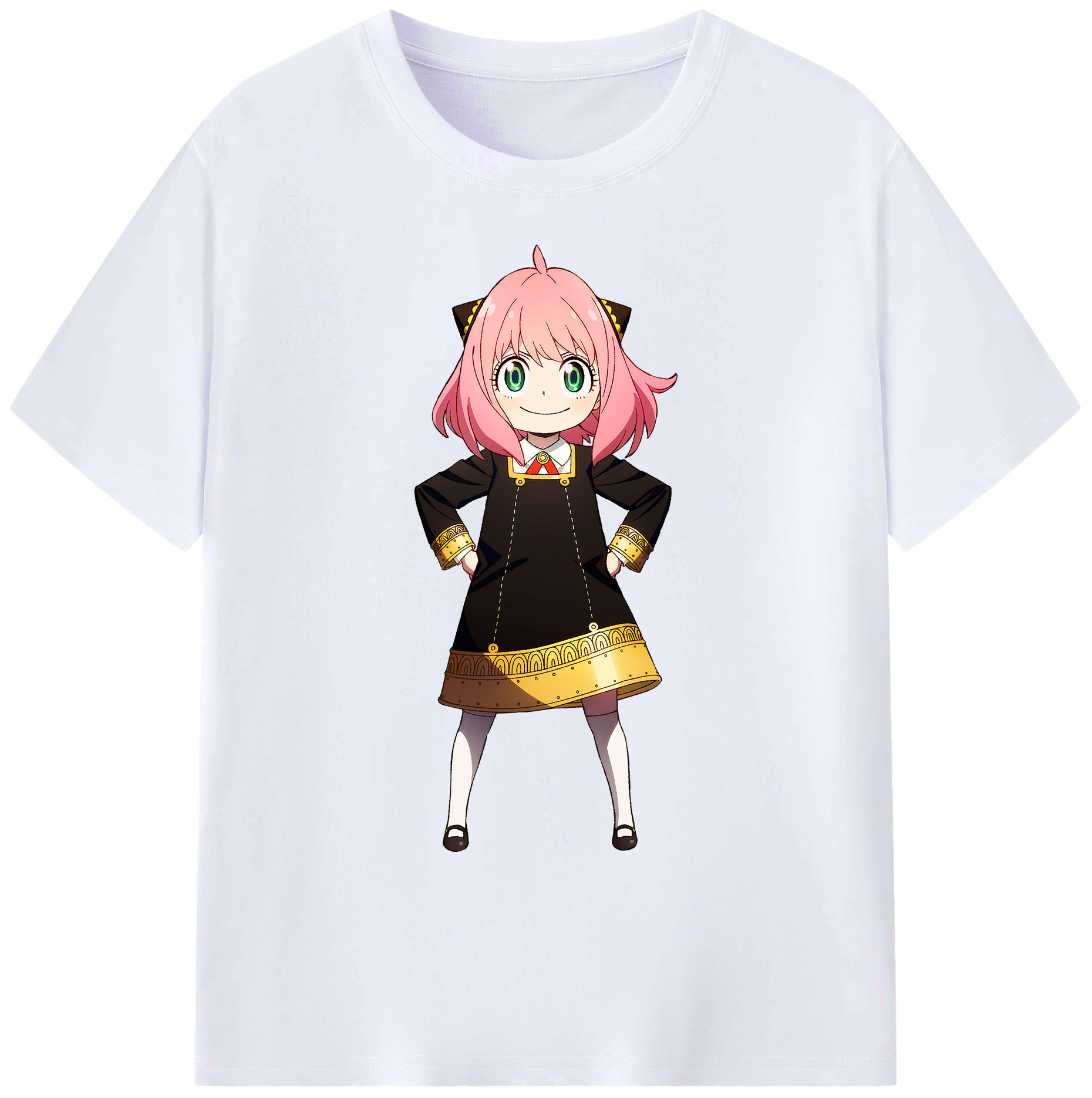 （画像用） SPY×FAMILY间谍家家酒 綿100％ メンズ半袖Tシャツ｜肌触りやわらか＆通気性