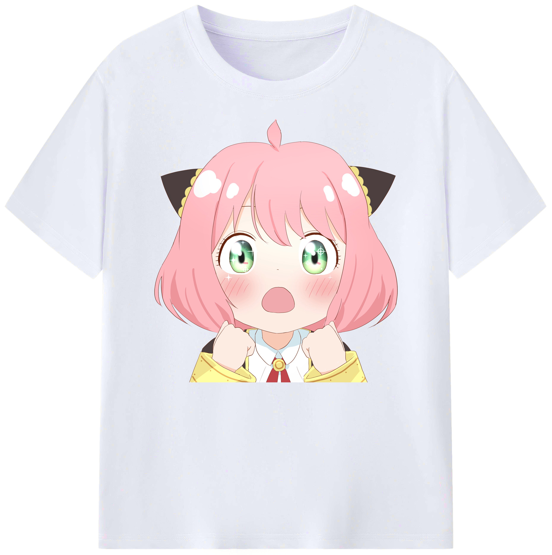 （画像用） SPY×FAMILY间谍家家酒 綿100％ メンズ半袖Tシャツ｜肌触りやわらか＆通気性