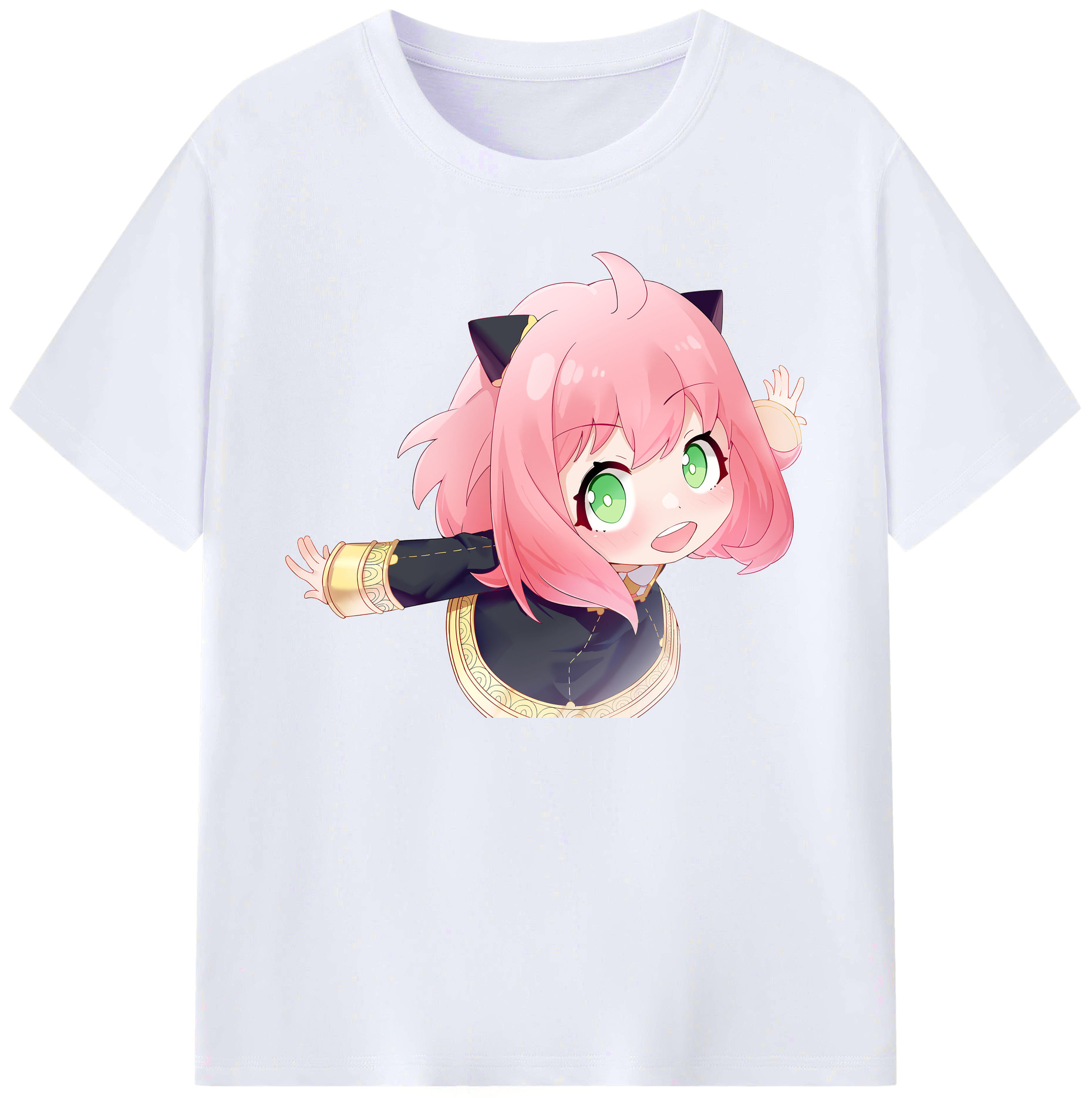 （画像用） SPY×FAMILY间谍家家酒 綿100％ メンズ半袖Tシャツ｜肌触りやわらか＆通気性