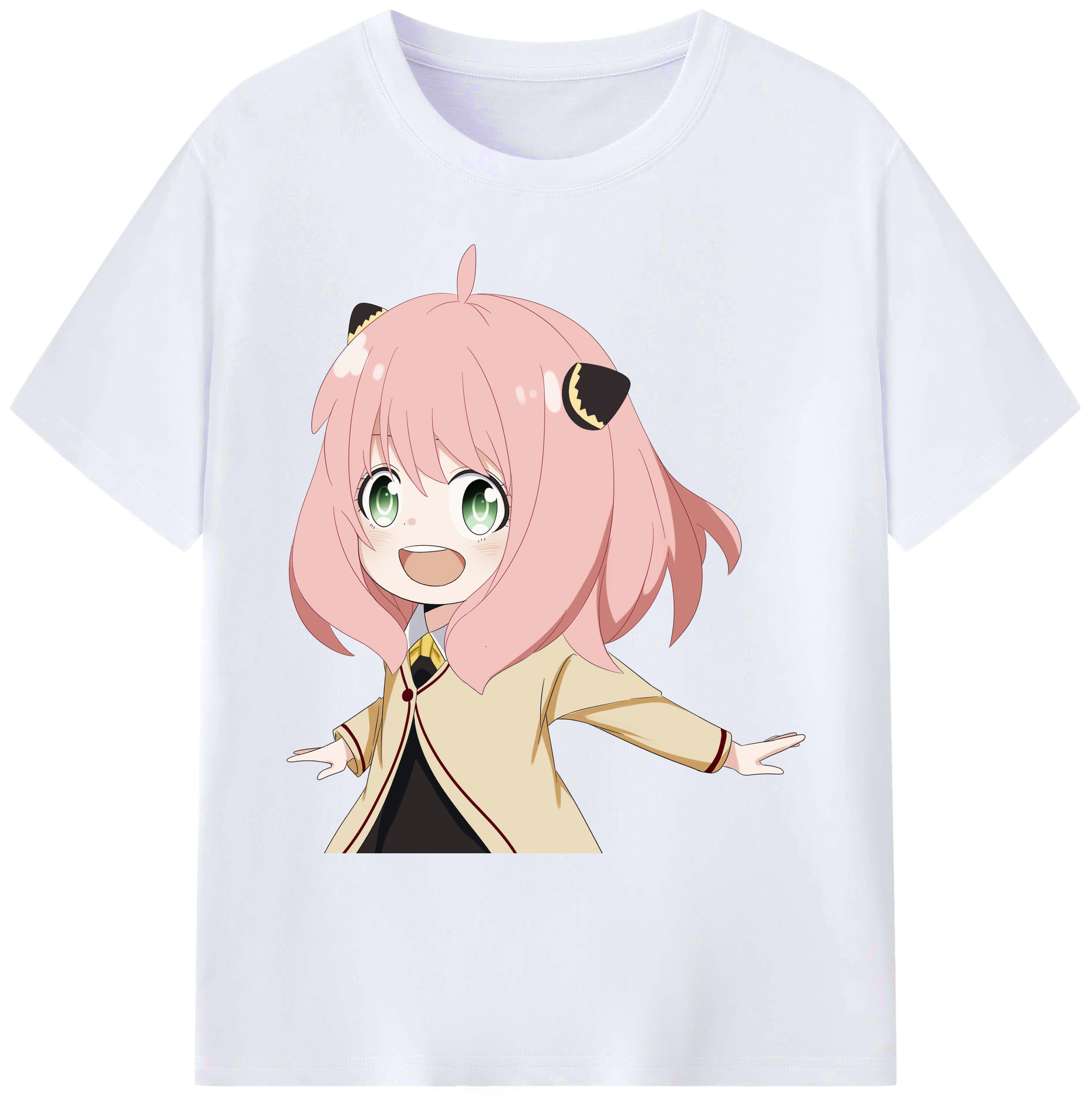 （画像用） SPY×FAMILY间谍家家酒 綿100％ メンズ半袖Tシャツ｜肌触りやわらか＆通気性