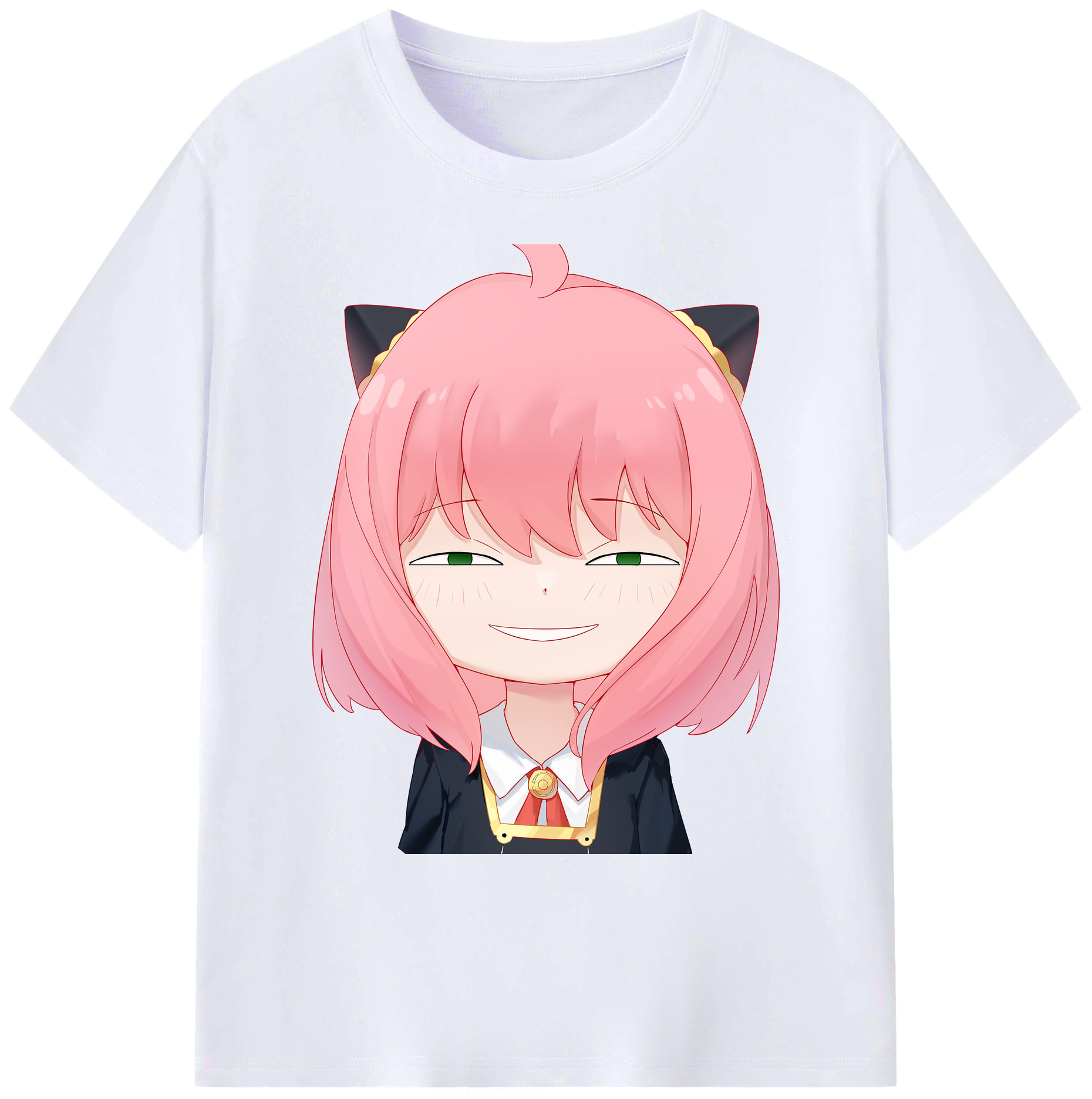 （画像用） SPY×FAMILY间谍家家酒 綿100％ メンズ半袖Tシャツ｜肌触りやわらか＆通気性
