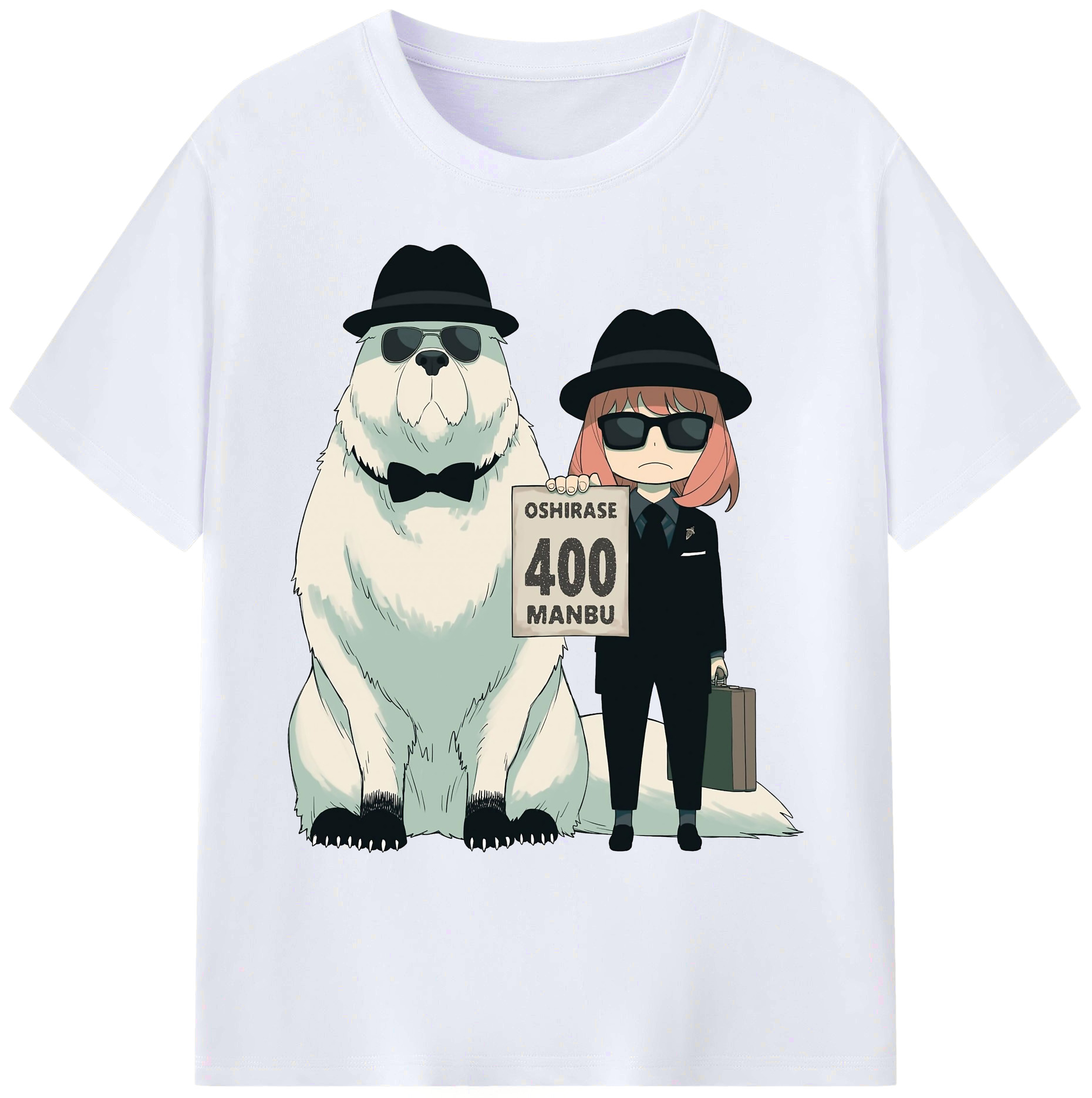 （画像用） SPY×FAMILY间谍家家酒 綿100％ メンズ半袖Tシャツ｜肌触りやわらか＆通気性