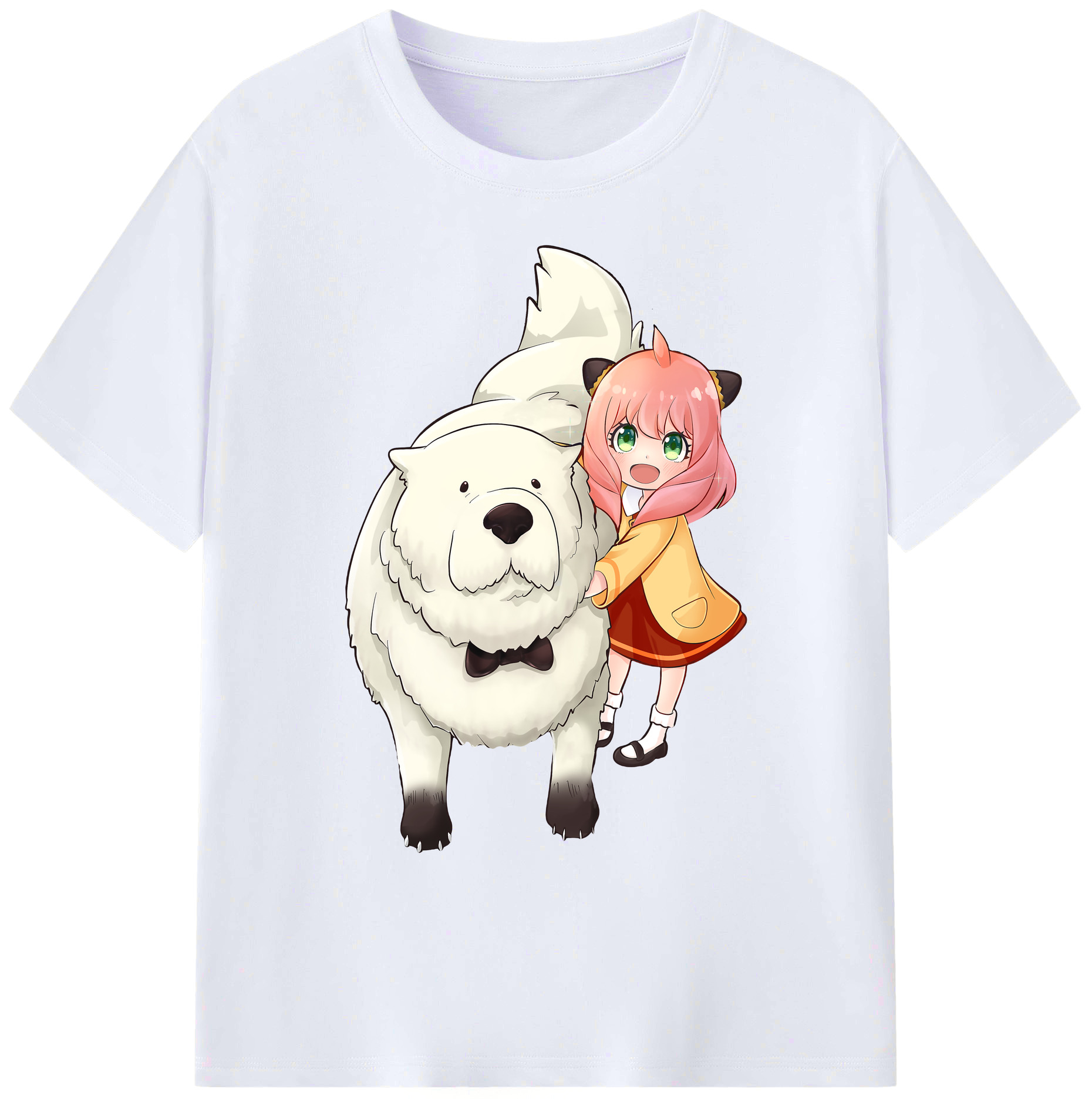 （画像用） SPY×FAMILY间谍家家酒 綿100％ メンズ半袖Tシャツ｜肌触りやわらか＆通気性