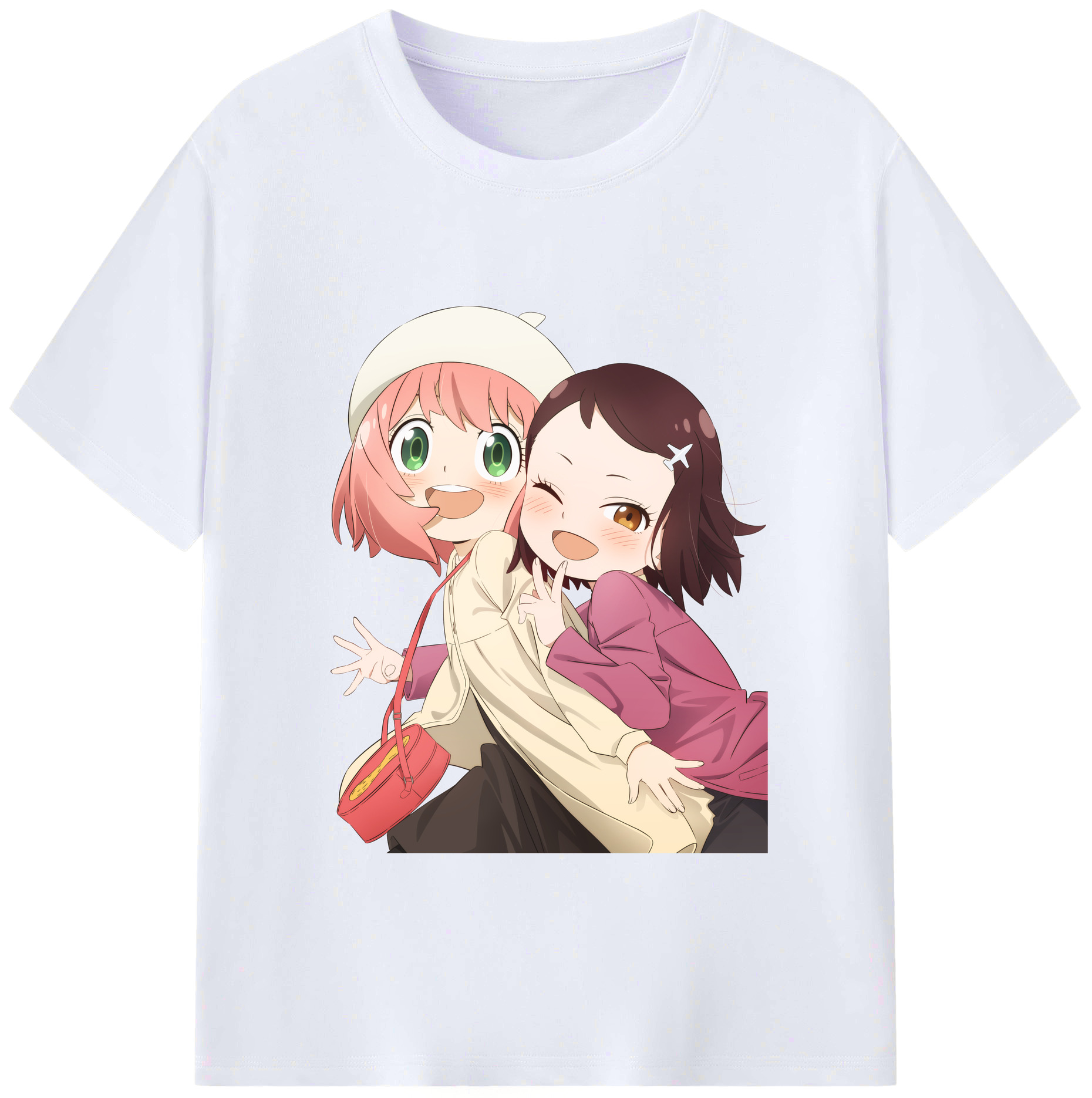 （画像用） SPY×FAMILY间谍家家酒 綿100％ メンズ半袖Tシャツ｜肌触りやわらか＆通気性