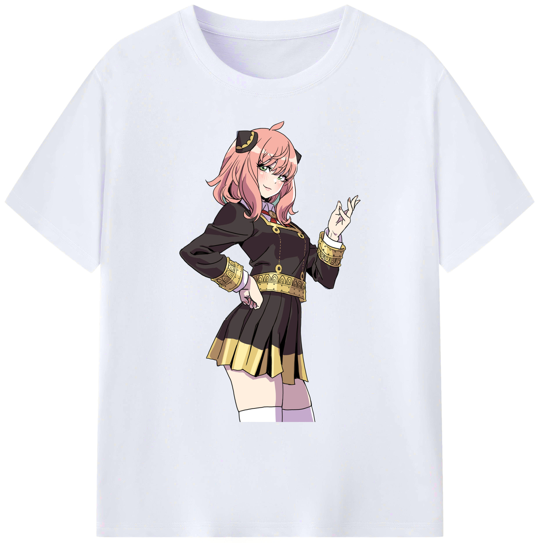 （画像用） SPY×FAMILY间谍家家酒 綿100％ メンズ半袖Tシャツ｜肌触りやわらか＆通気性