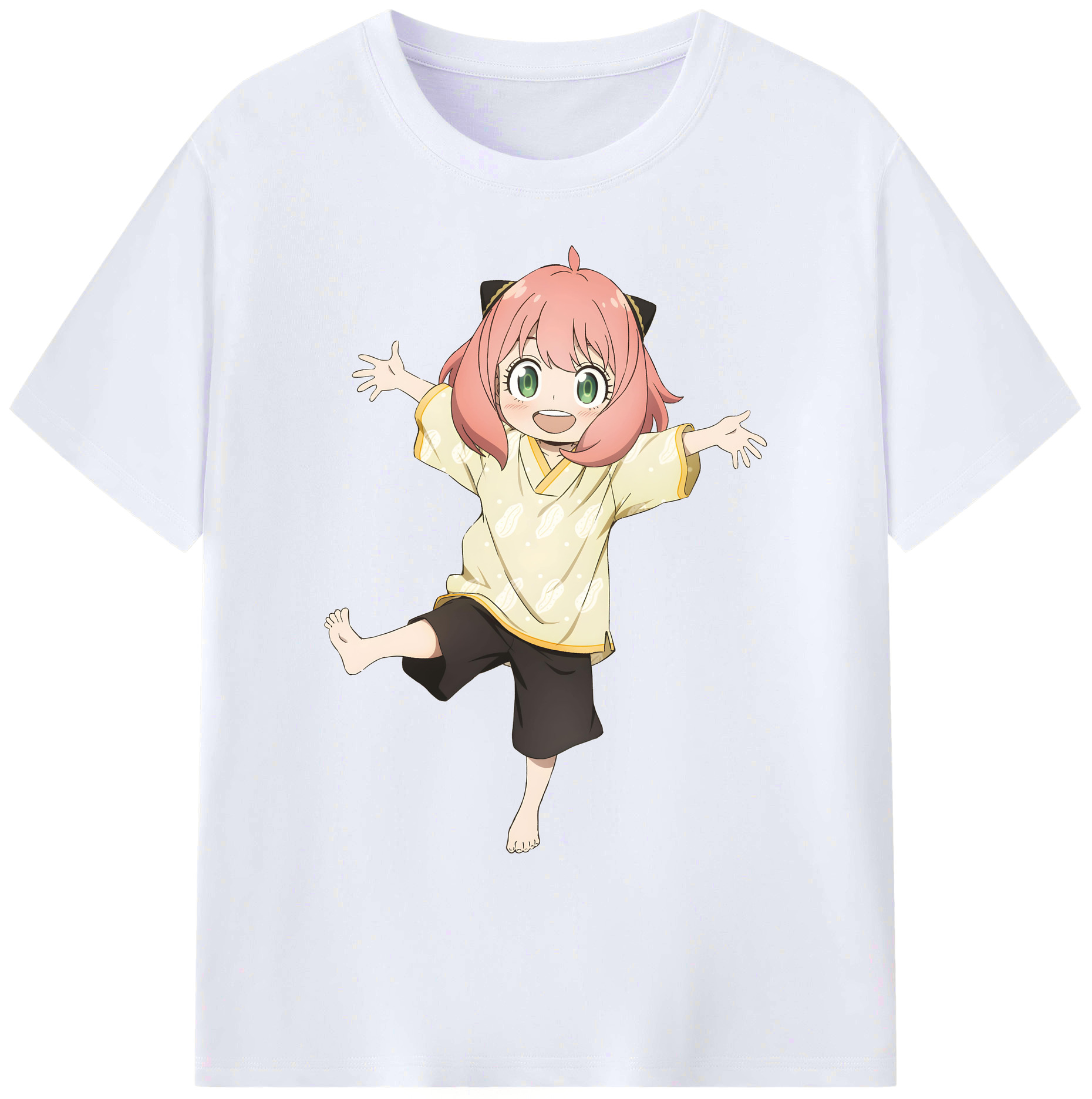 （画像用） SPY×FAMILY间谍家家酒 綿100％ メンズ半袖Tシャツ｜肌触りやわらか＆通気性