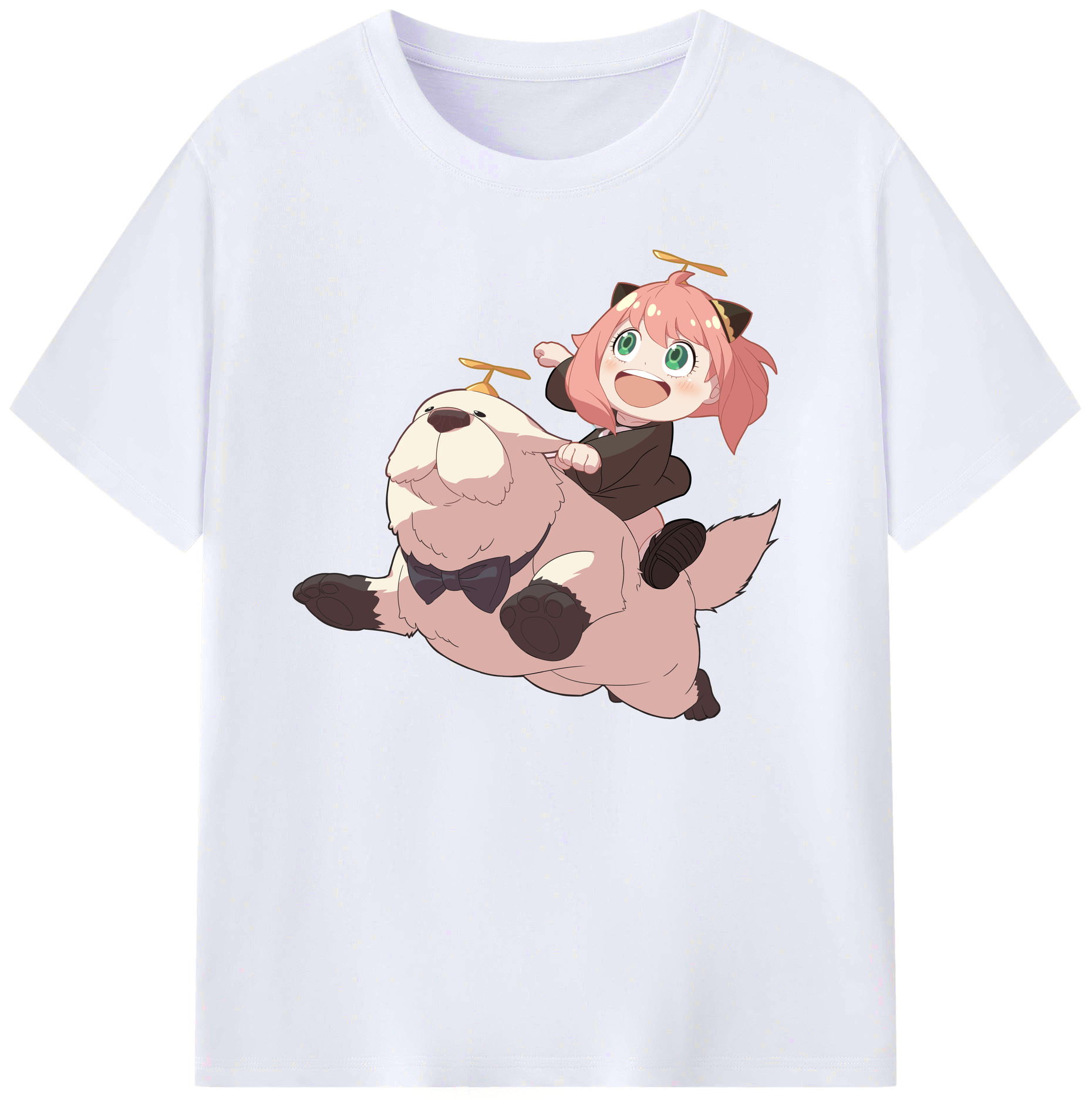 （画像用） SPY×FAMILY间谍家家酒 綿100％ メンズ半袖Tシャツ｜肌触りやわらか＆通気性