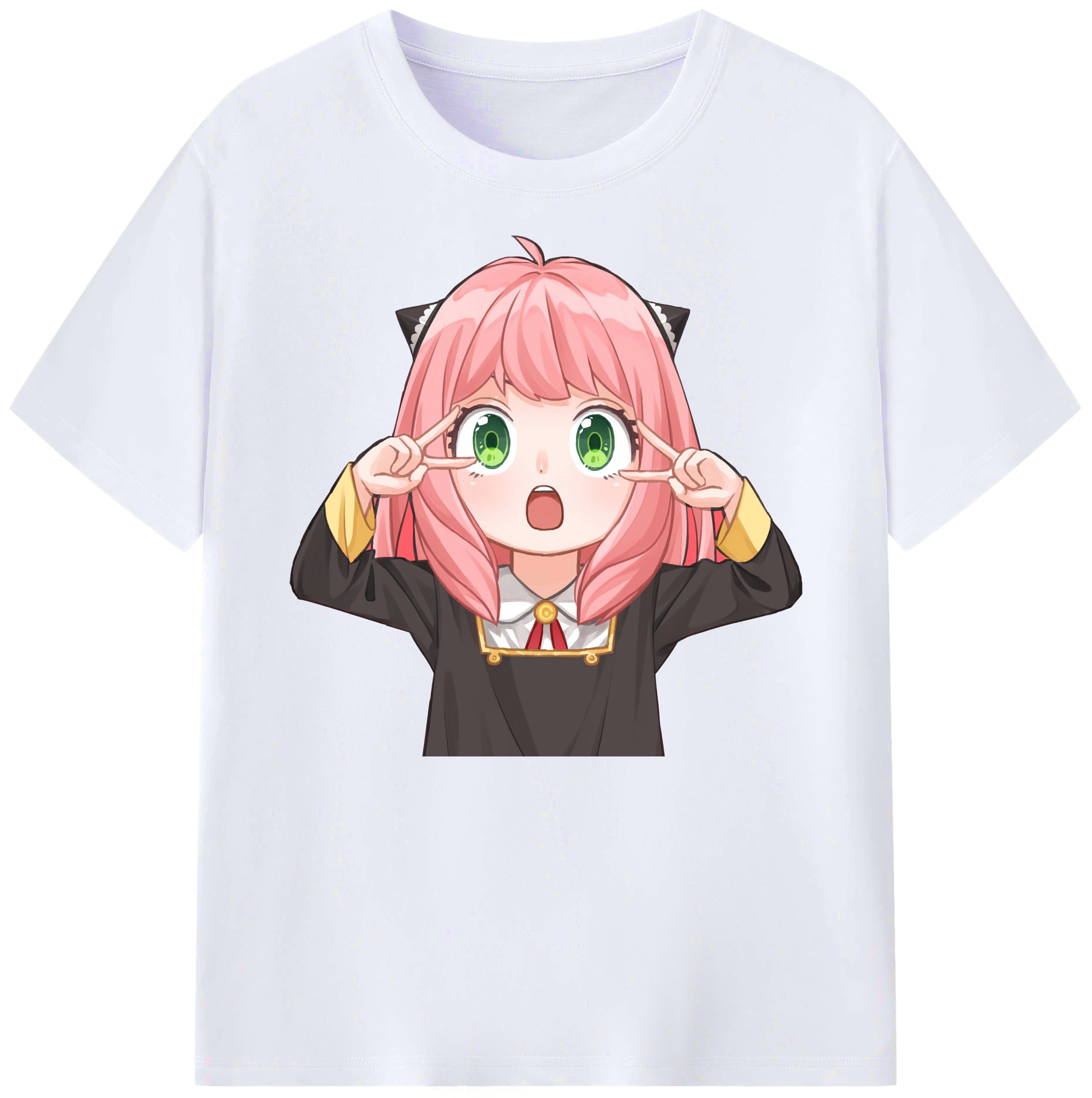 （画像用） SPY×FAMILY间谍家家酒 綿100％ メンズ半袖Tシャツ｜肌触りやわらか＆通気性
