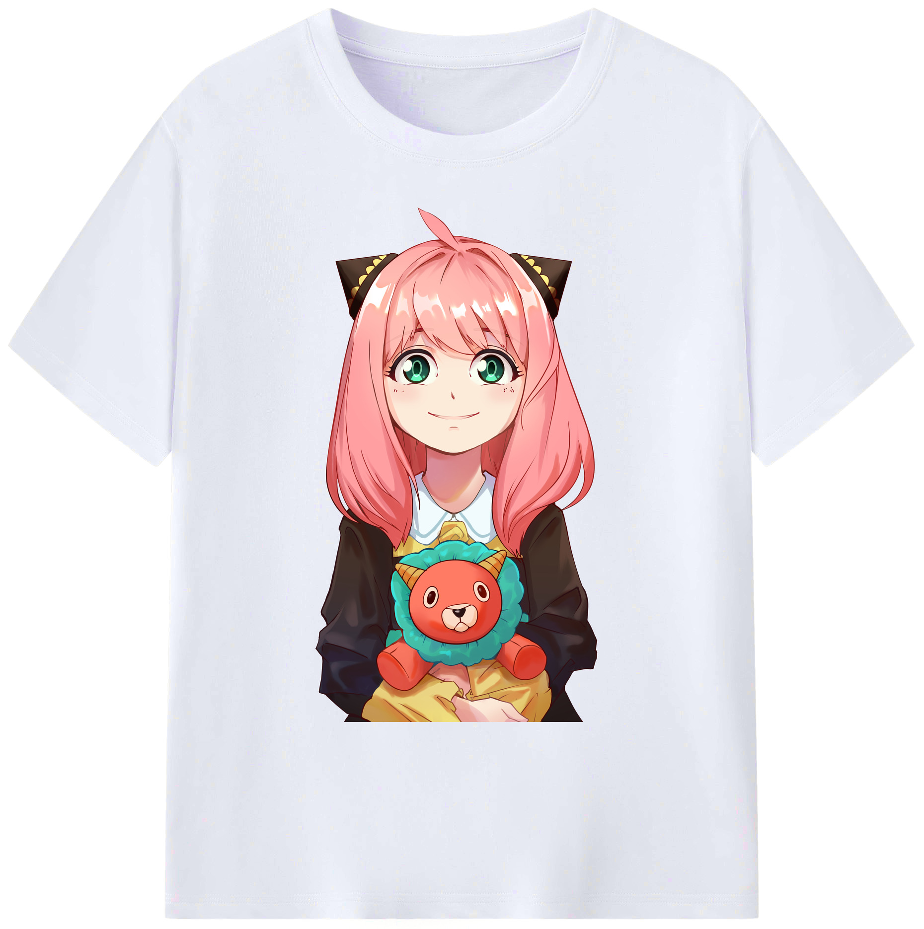 （画像用） SPY×FAMILY间谍家家酒 綿100％ メンズ半袖Tシャツ｜肌触りやわらか＆通気性