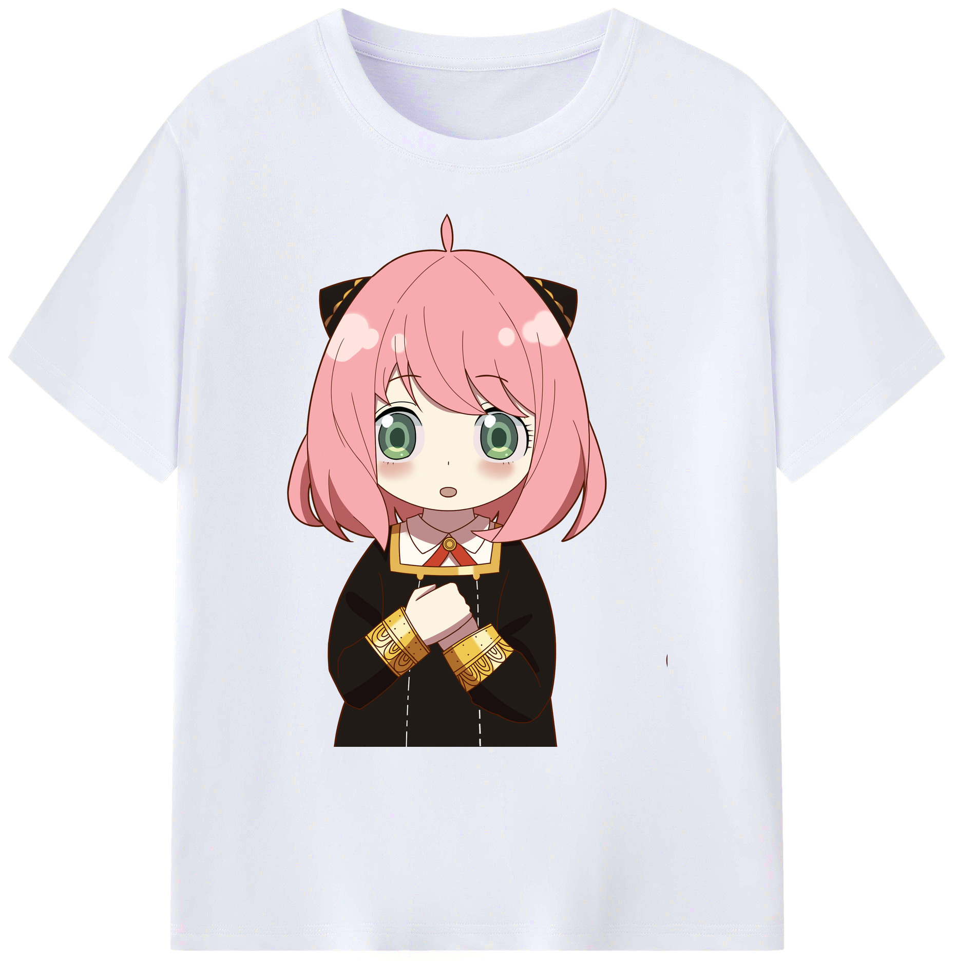 （画像用） SPY×FAMILY间谍家家酒 綿100％ メンズ半袖Tシャツ｜肌触りやわらか＆通気性