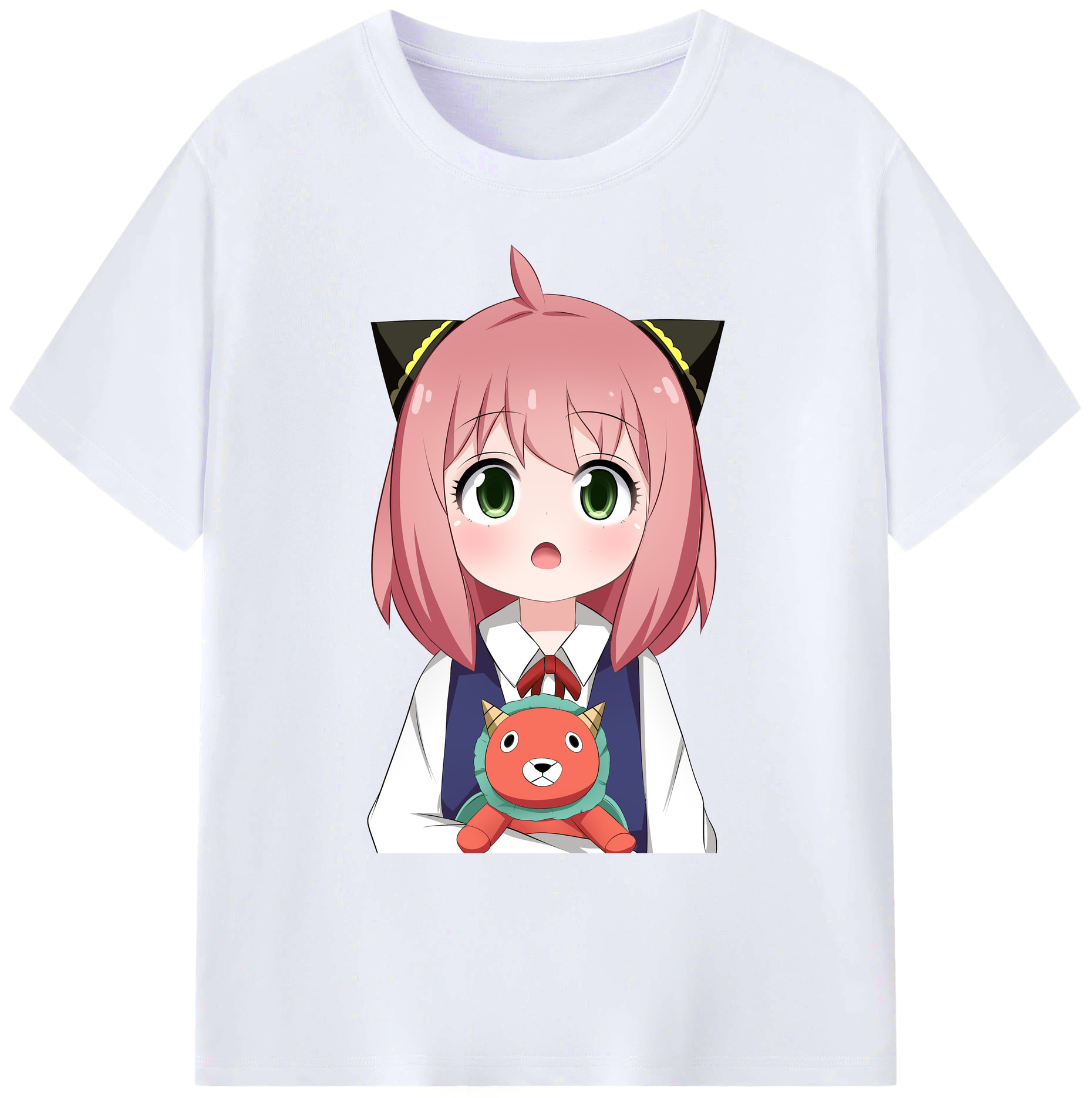 （画像用） SPY×FAMILY间谍家家酒 綿100％ メンズ半袖Tシャツ｜肌触りやわらか＆通気性