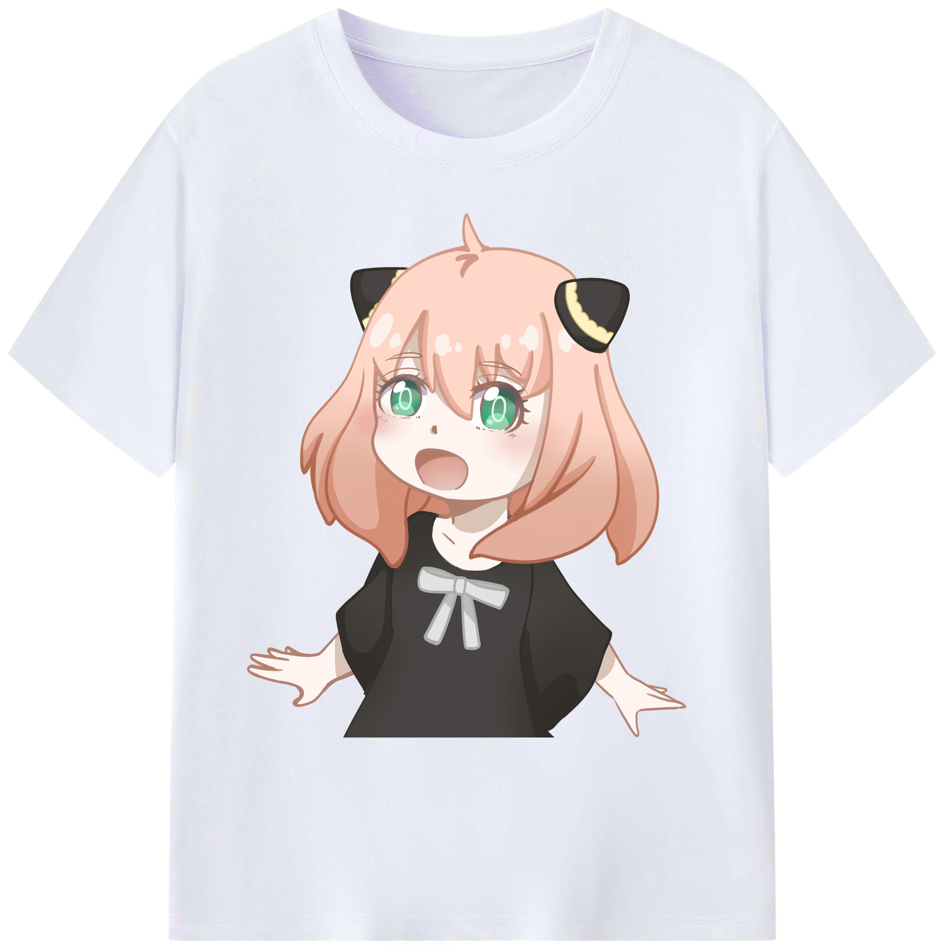 （画像用） SPY×FAMILY间谍家家酒 綿100％ メンズ半袖Tシャツ｜肌触りやわらか＆通気性
