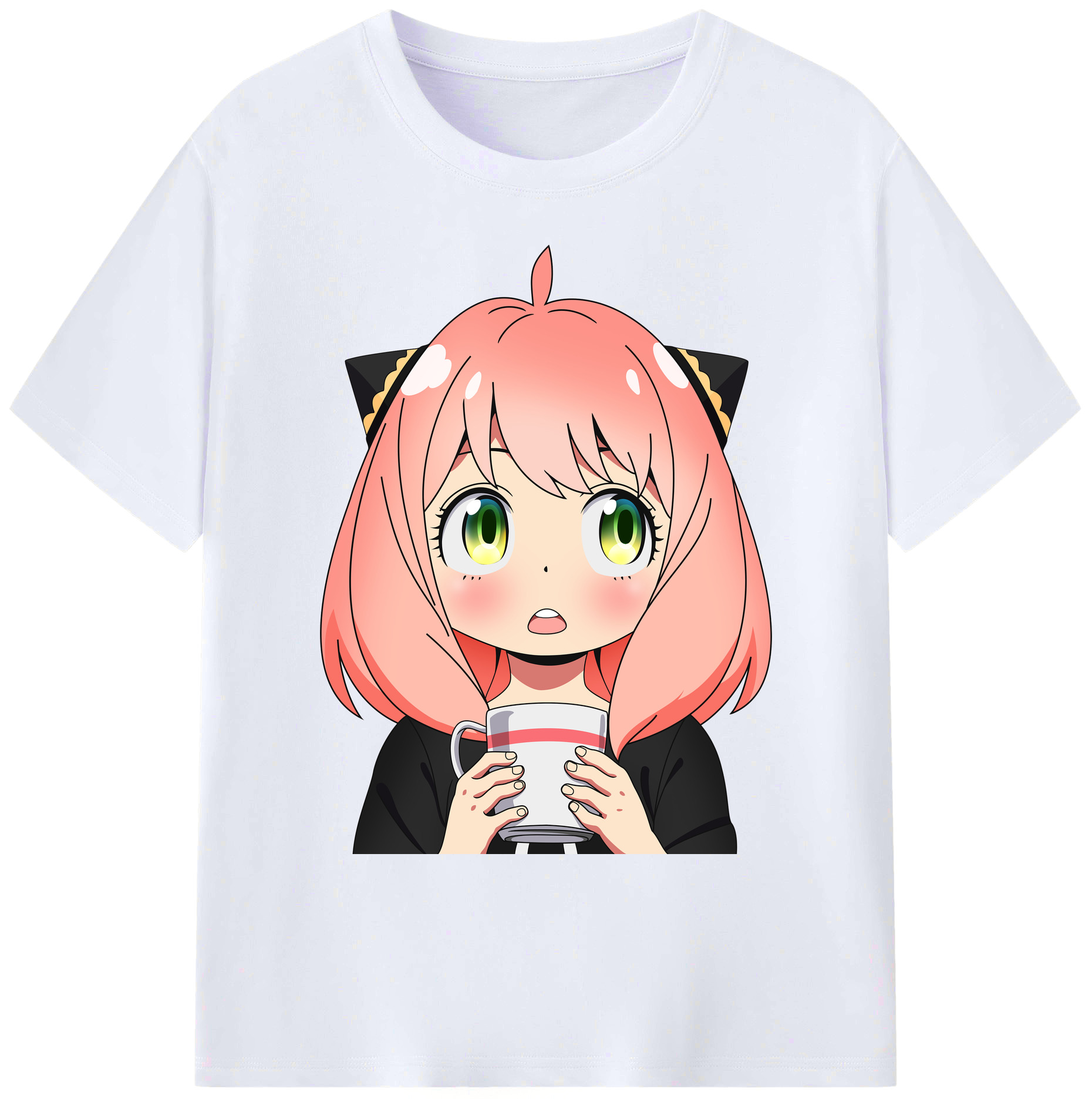 （画像用） SPY×FAMILY间谍家家酒 綿100％ メンズ半袖Tシャツ｜肌触りやわらか＆通気性