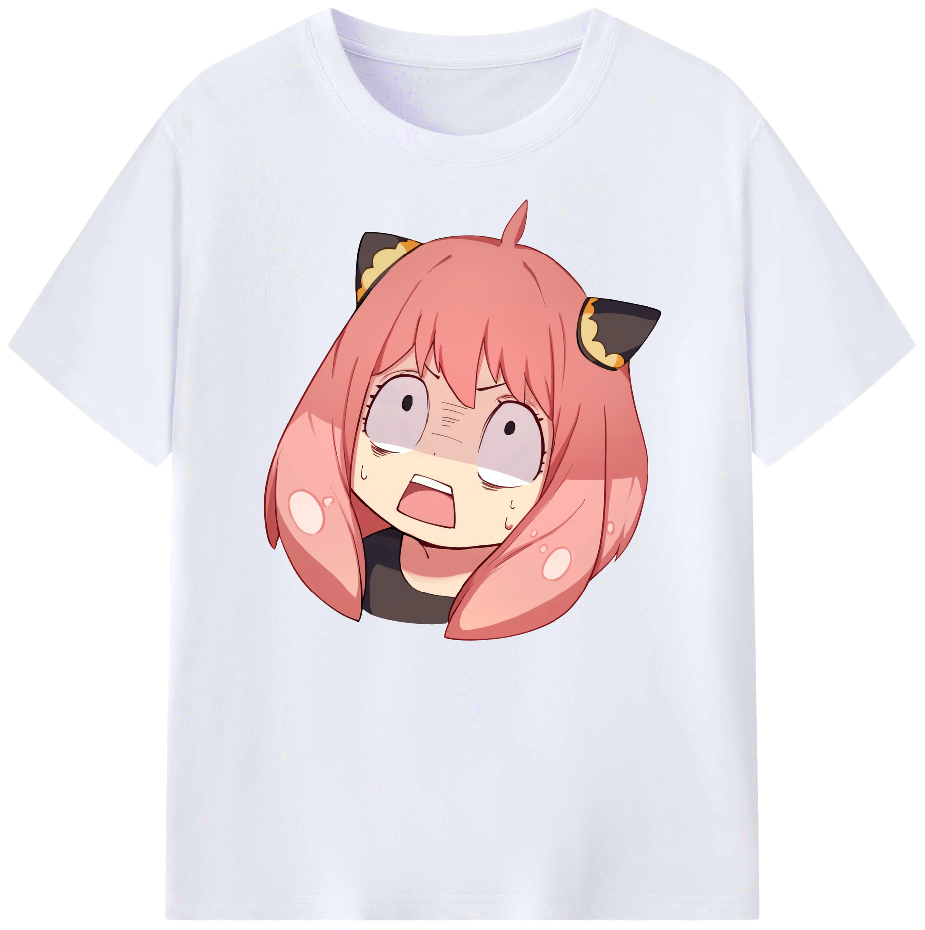 （画像用） SPY×FAMILY间谍家家酒 綿100％ メンズ半袖Tシャツ｜肌触りやわらか＆通気性