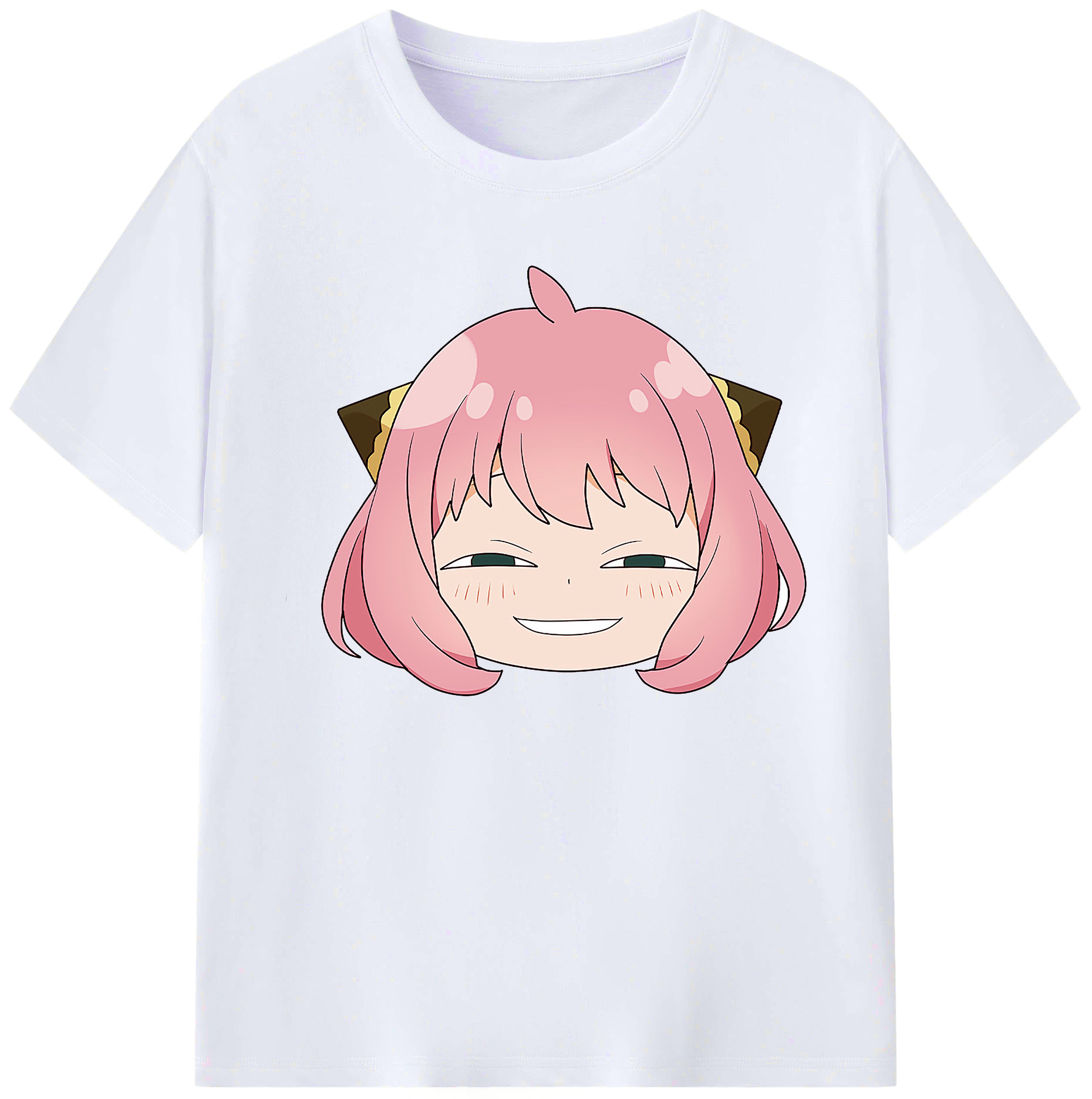（画像用） SPY×FAMILY间谍家家酒 綿100％ メンズ半袖Tシャツ｜肌触りやわらか＆通気性