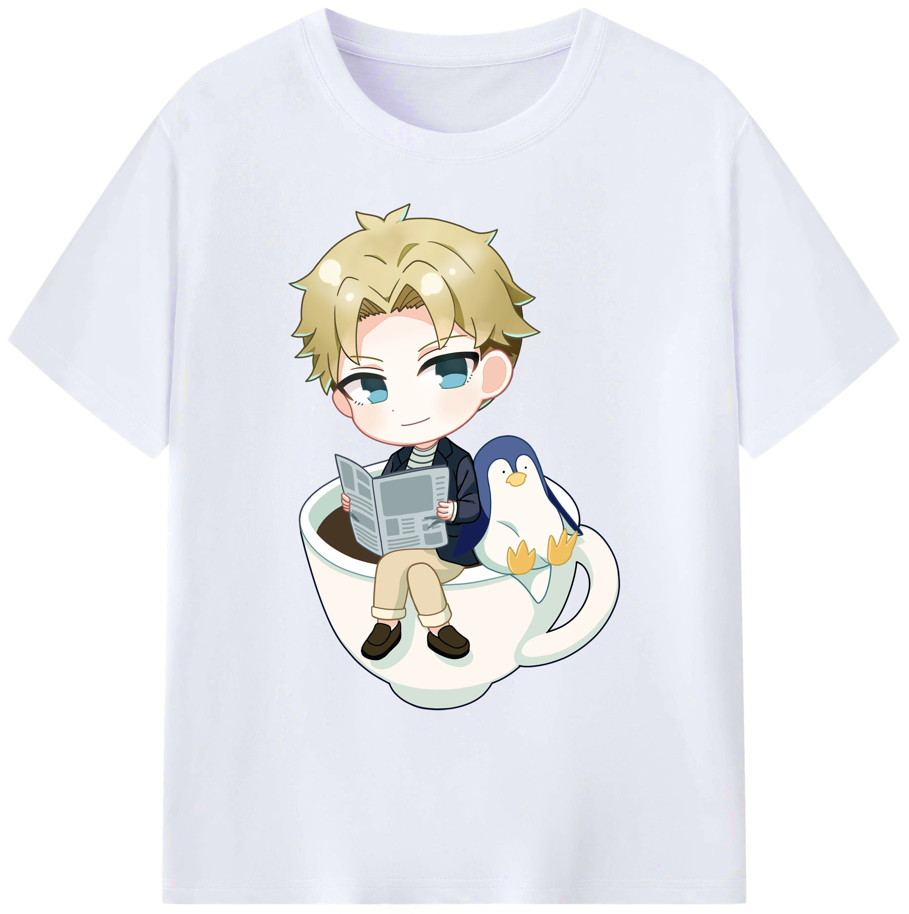 （画像用） SPY×FAMILY间谍家家酒 綿100％ メンズ半袖Tシャツ｜肌触りやわらか＆通気性