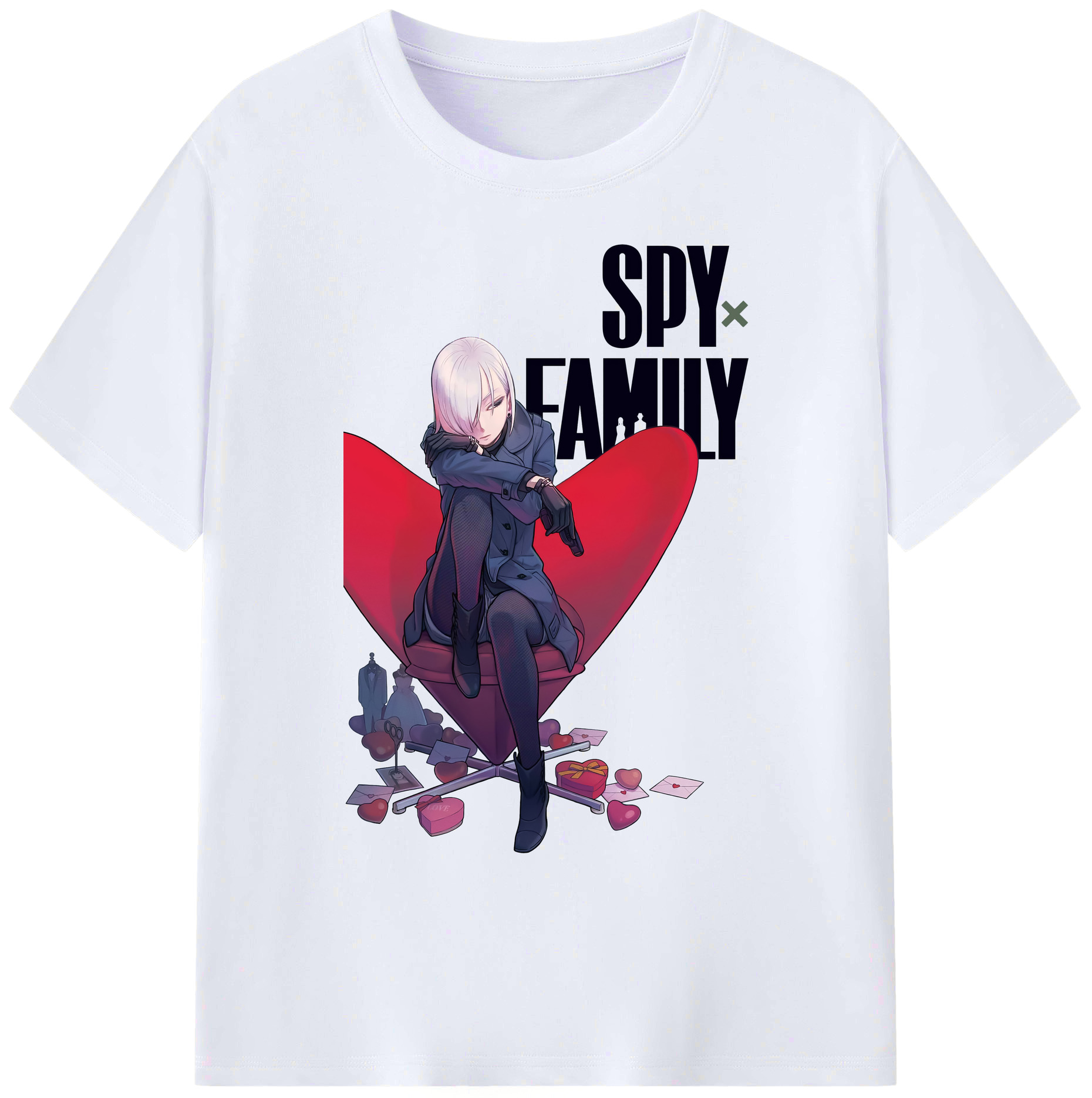 （画像用） SPY×FAMILY间谍家家酒 綿100％ メンズ半袖Tシャツ｜肌触りやわらか＆通気性
