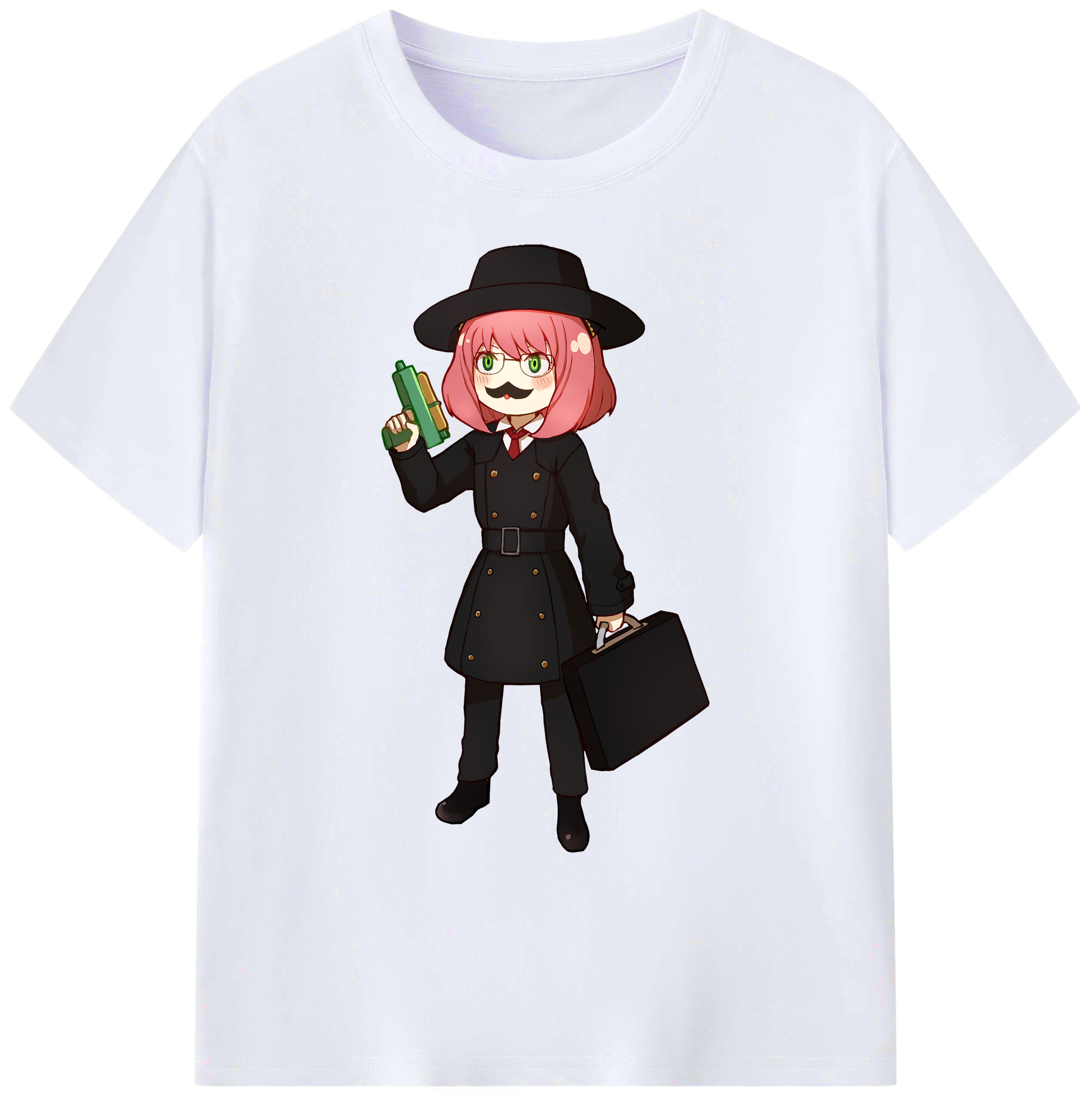 （画像用） SPY×FAMILY间谍家家酒 綿100％ メンズ半袖Tシャツ｜肌触りやわらか＆通気性