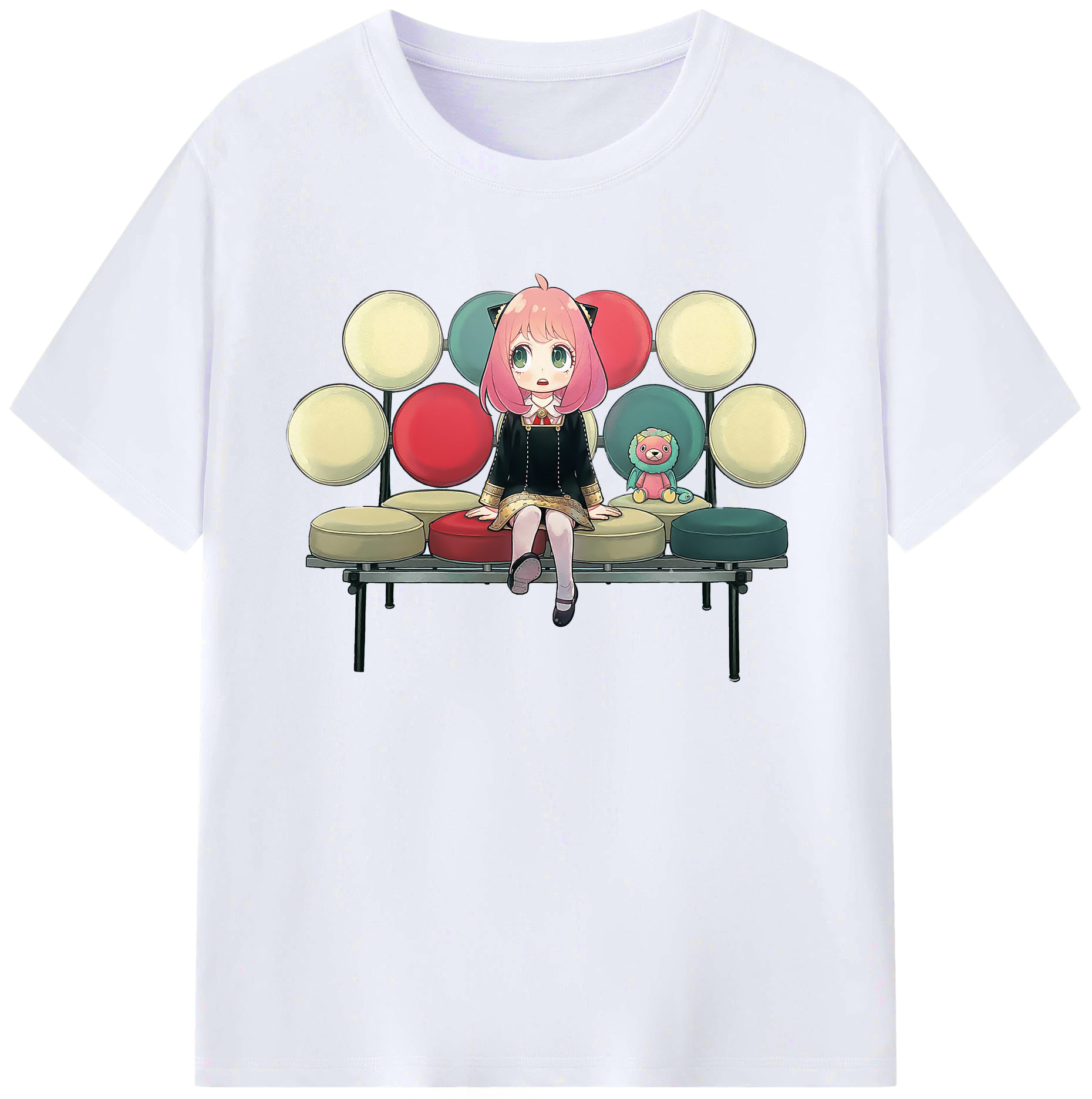 （画像用） SPY×FAMILY间谍家家酒 綿100％ メンズ半袖Tシャツ｜肌触りやわらか＆通気性