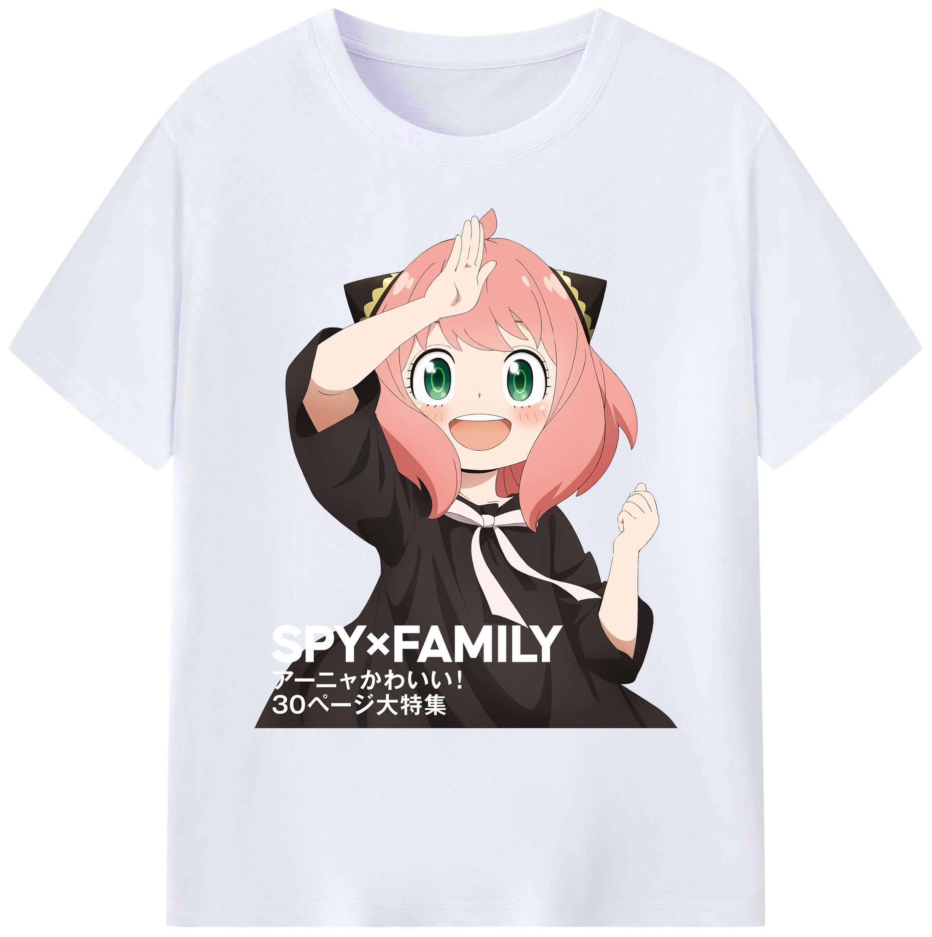 （画像用） SPY×FAMILY间谍家家酒 綿100％ メンズ半袖Tシャツ｜肌触りやわらか＆通気性